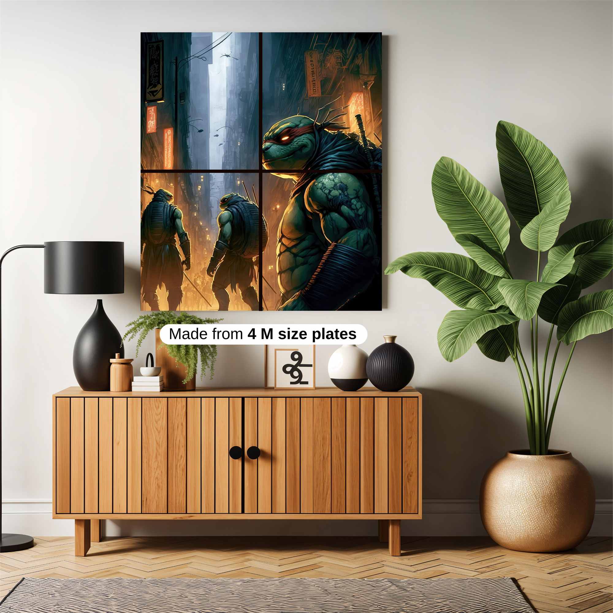 Turtle Vigilance Safe Wall Magnetic / M