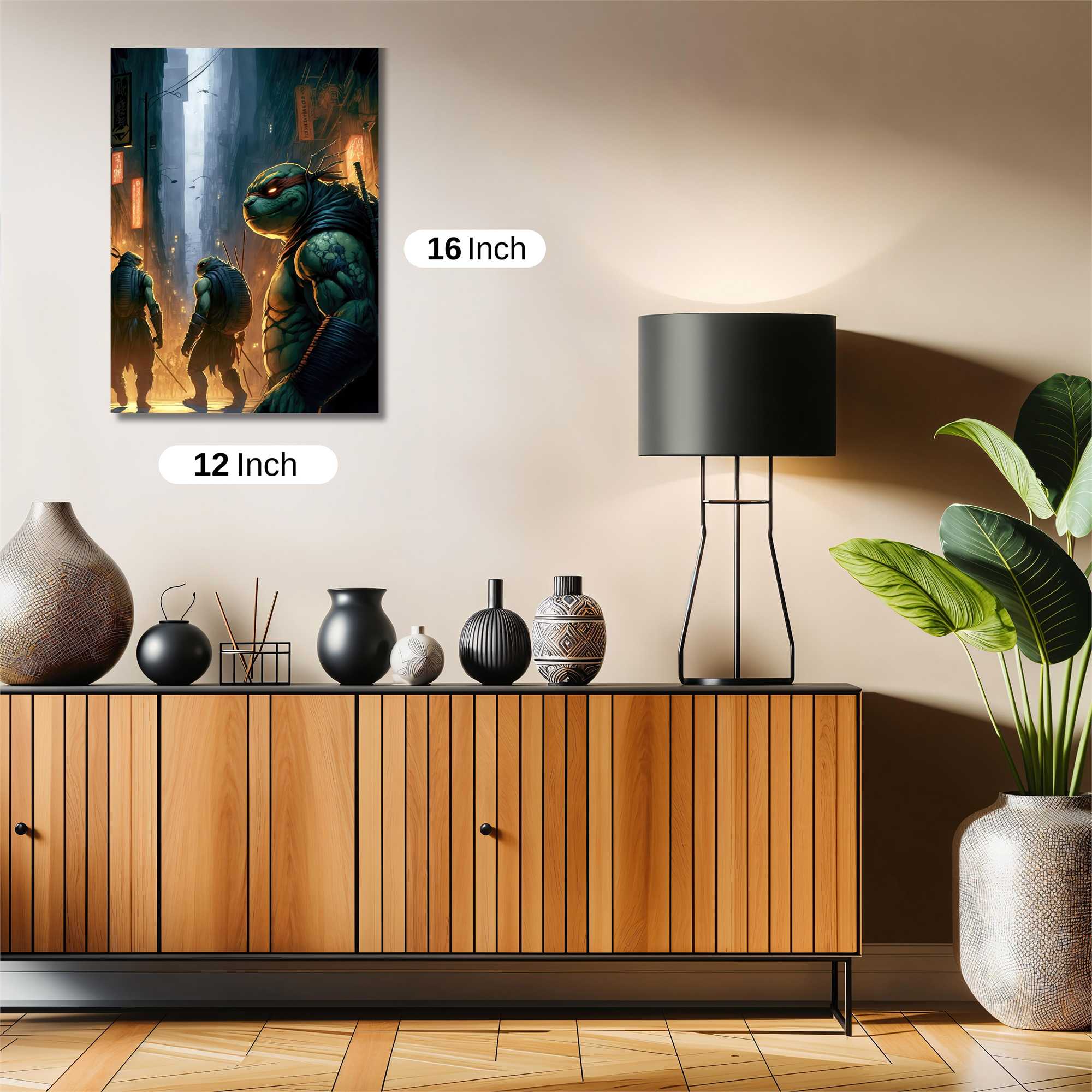 Turtle Vigilance Safe Wall Magnetic / M