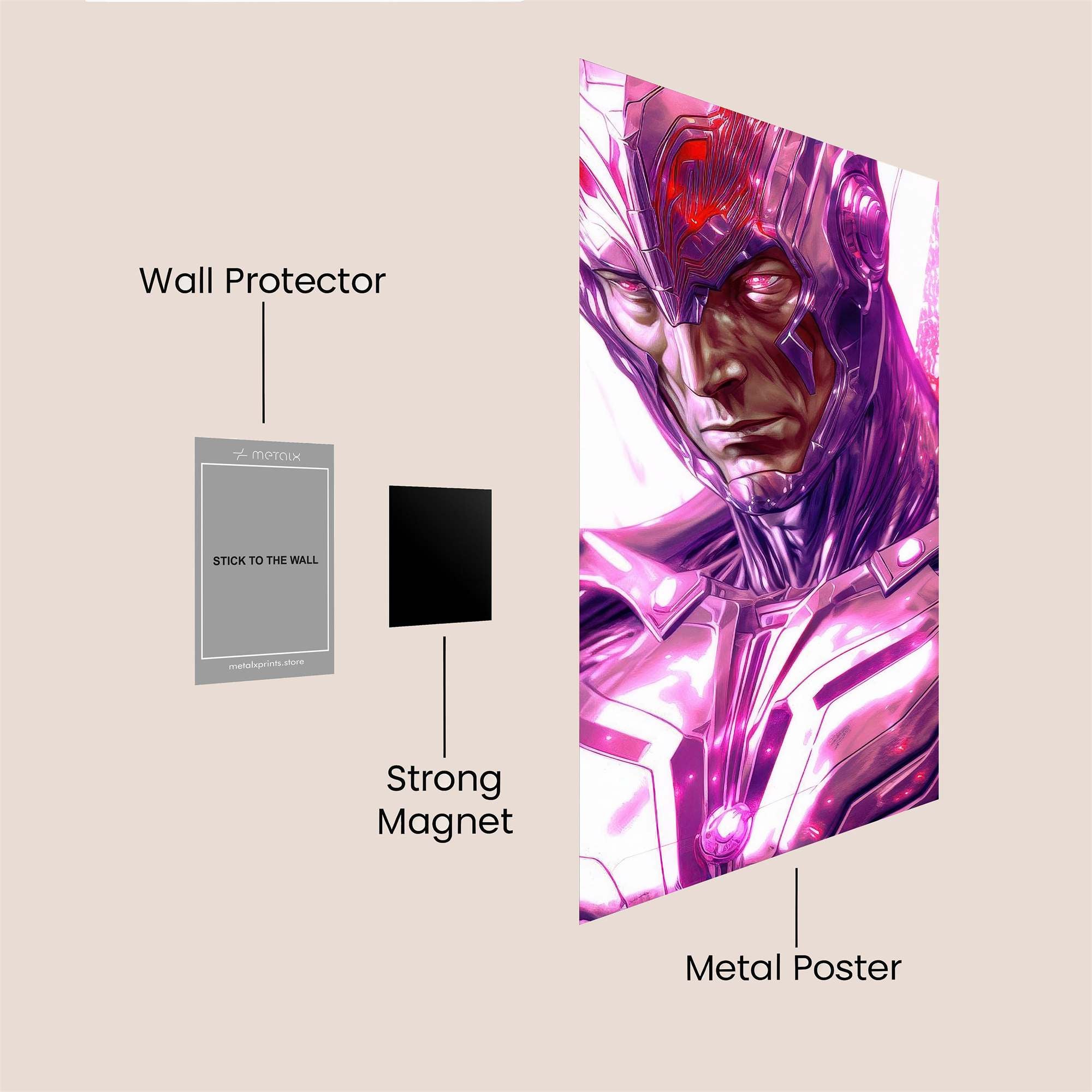Ultron Ascendant Safe Wall Magnetic / M