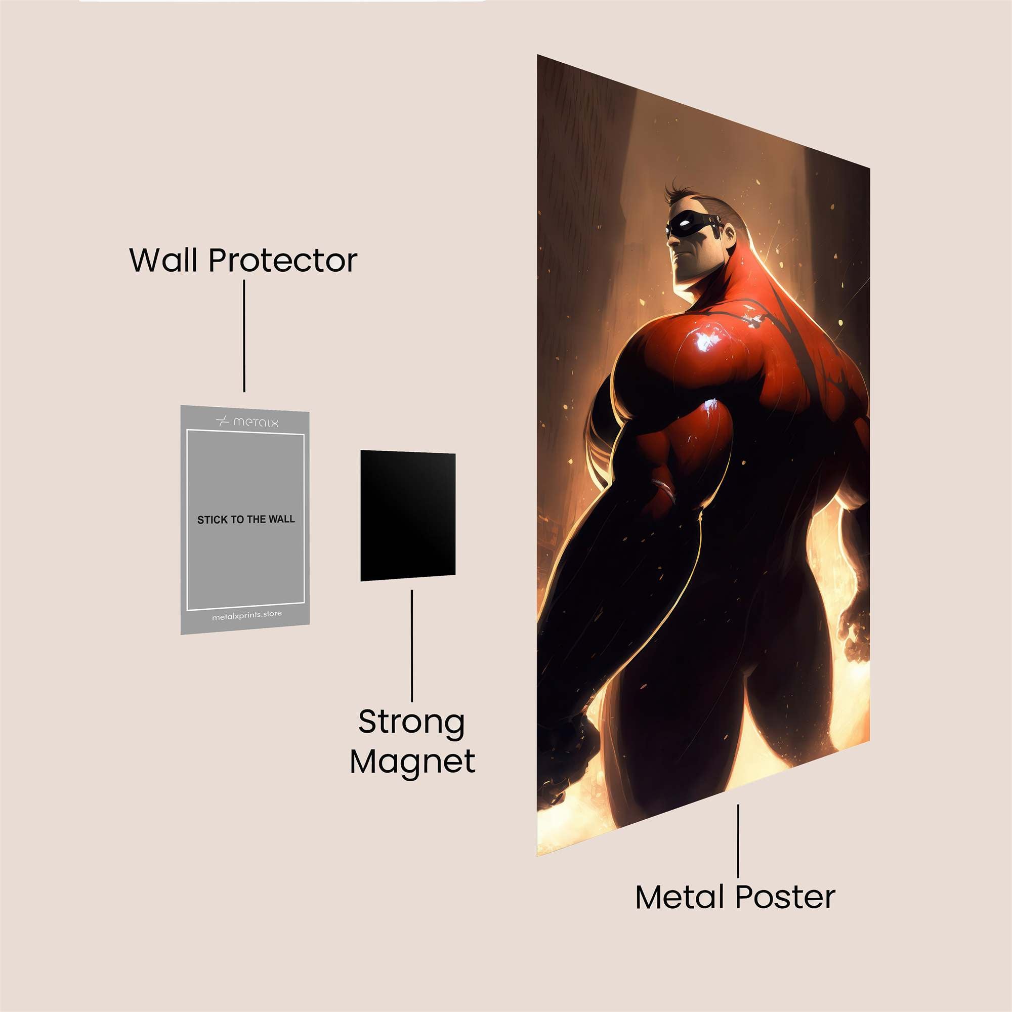 Heroic Ascendancy Safe Wall Magnetic / M