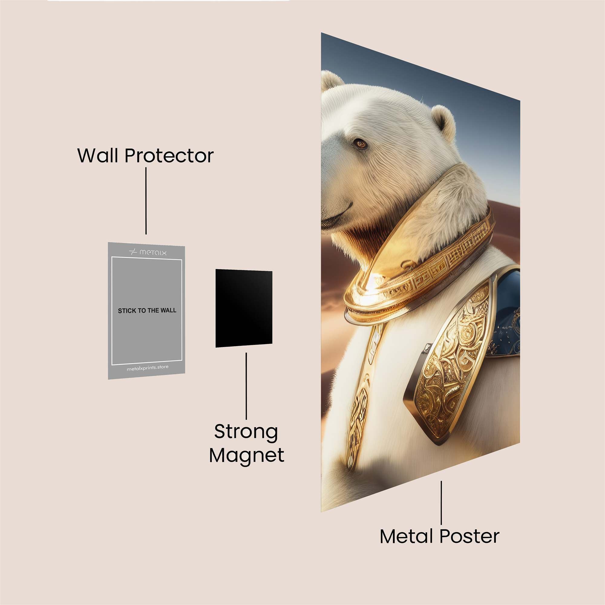 Polar Majesty Safe Wall Magnetic / M