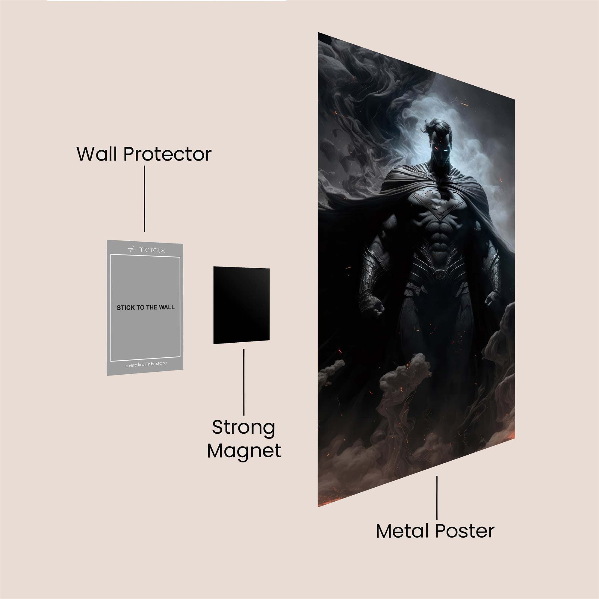 Shadow Conqueror Safe Wall Magnetic / M