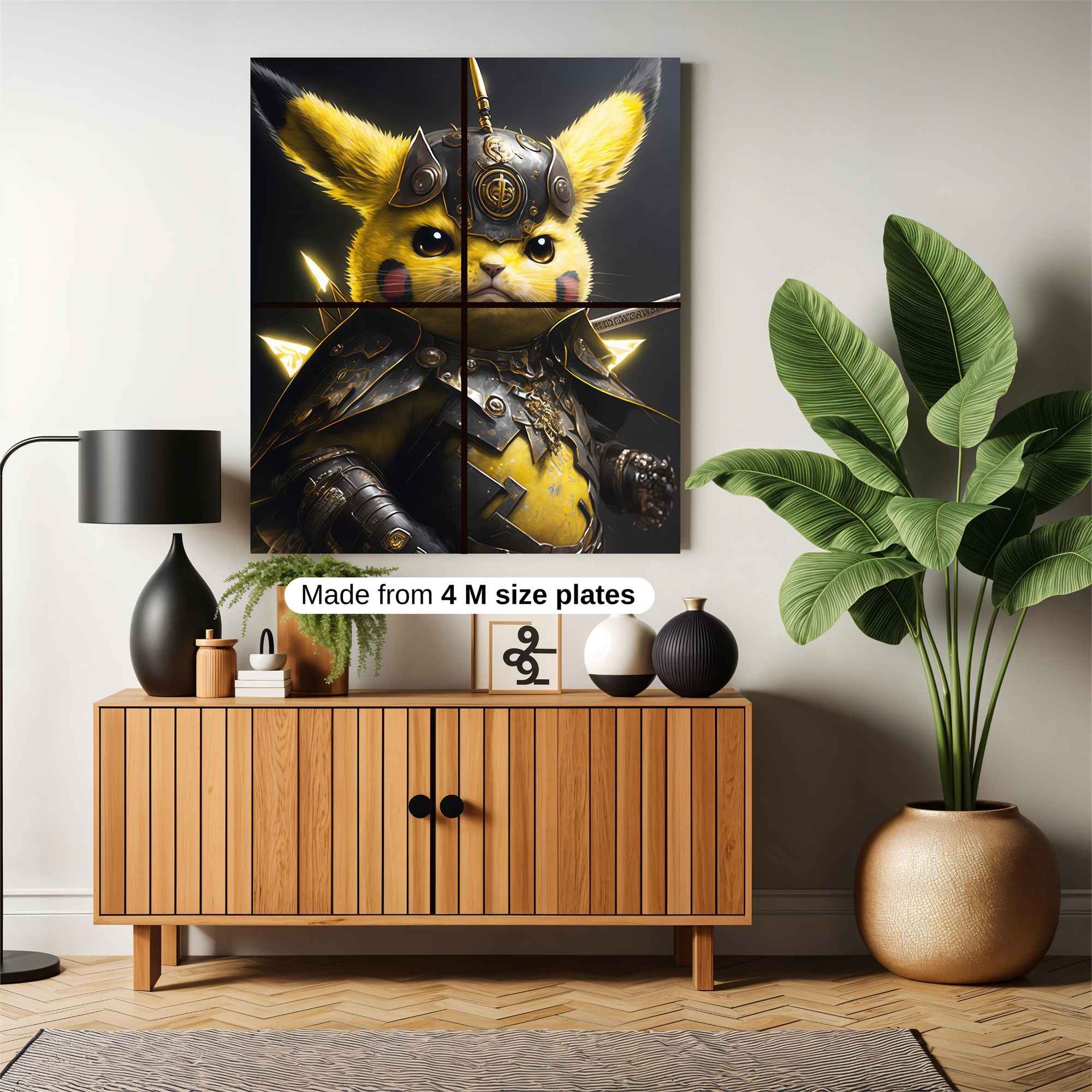 Pikachu Valor Safe Wall Magnetic / M
