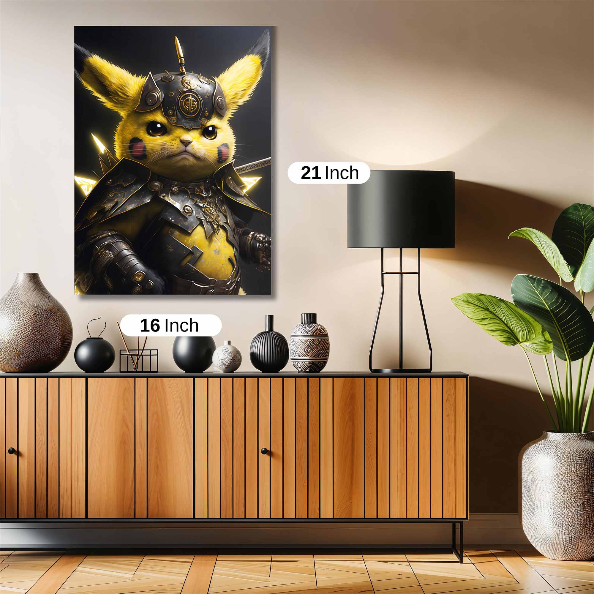 Pikachu Valor Safe Wall Magnetic / M