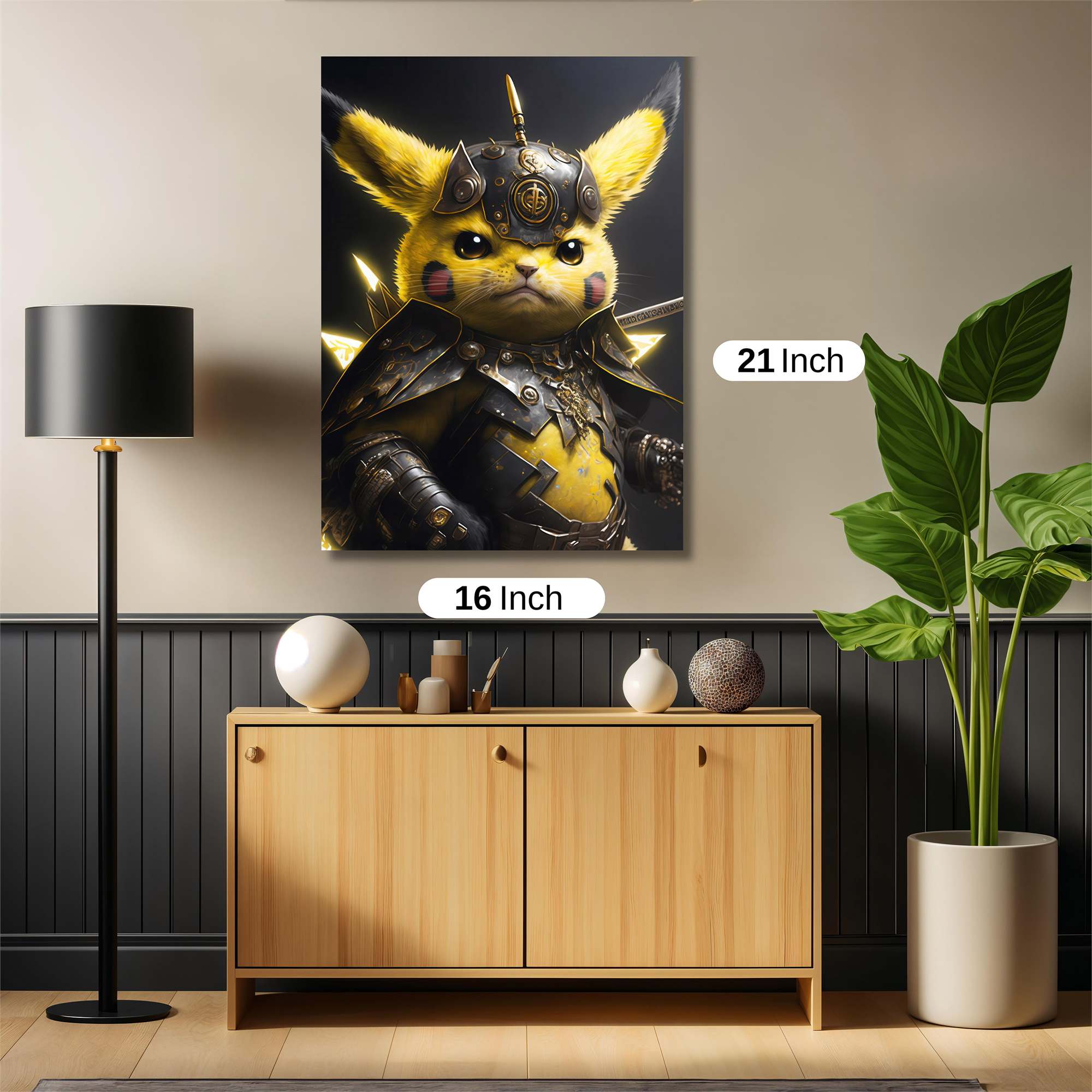 Pikachu Valor Safe Wall Magnetic / M