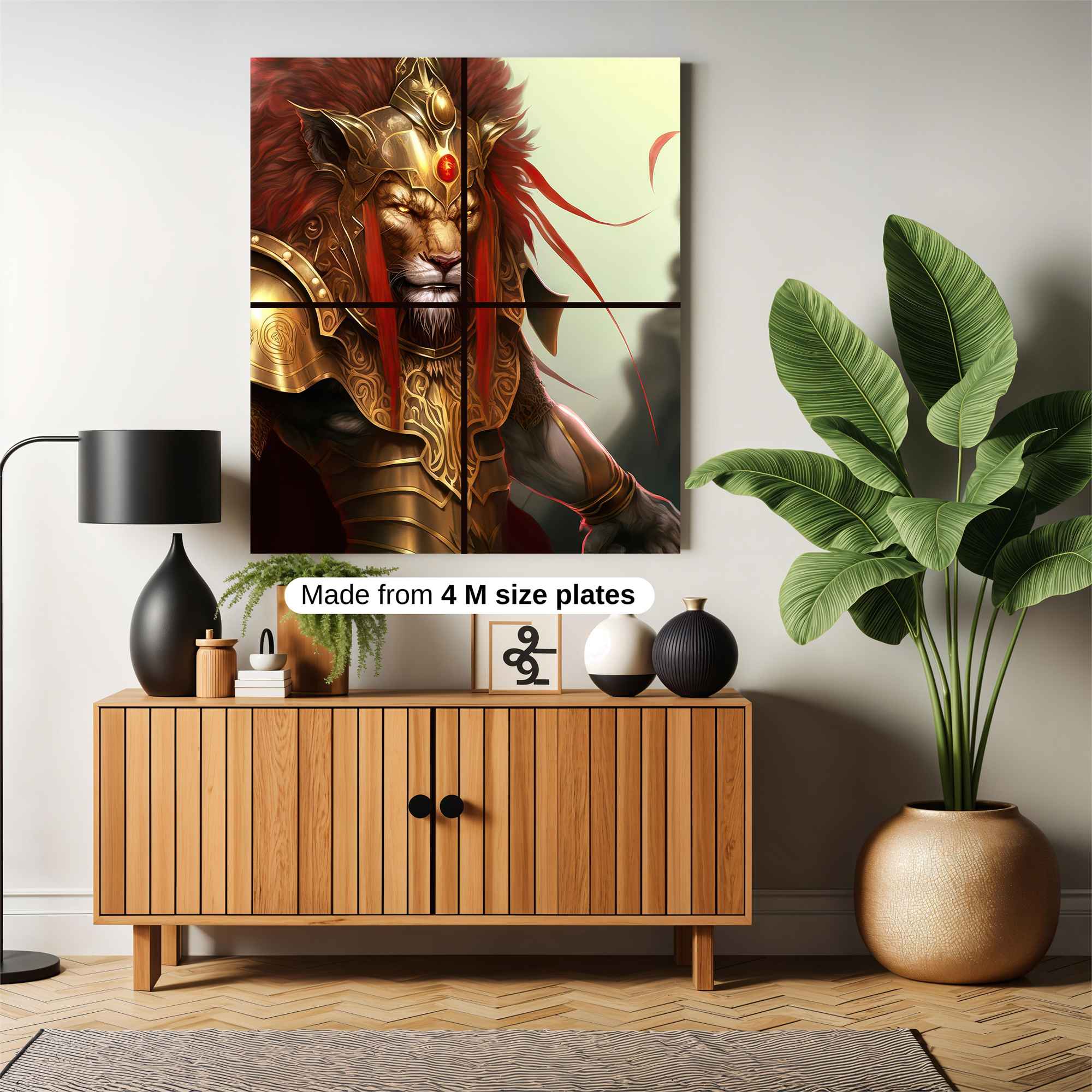 Lion Majesty Safe Wall Magnetic / M