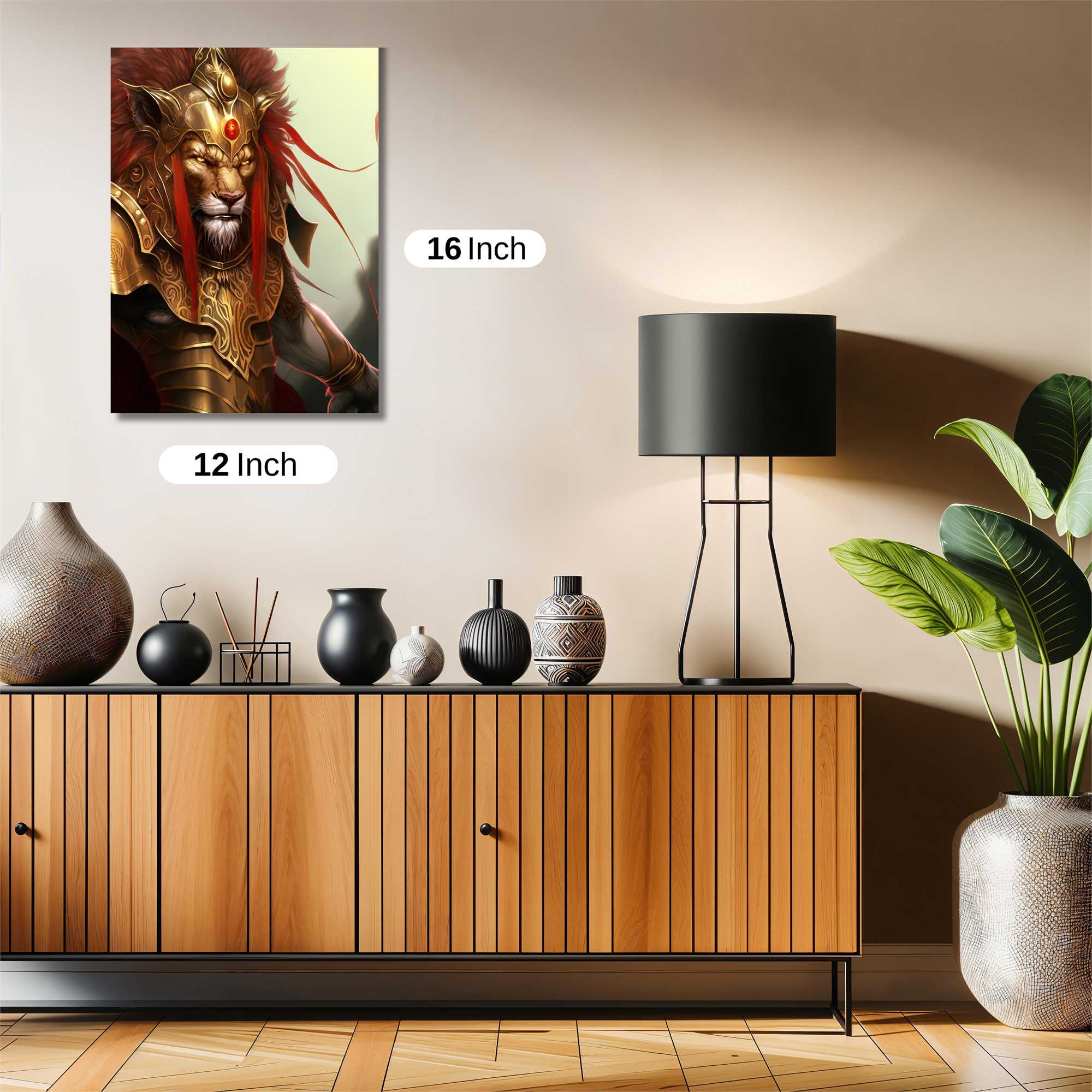 Lion Majesty Safe Wall Magnetic / M