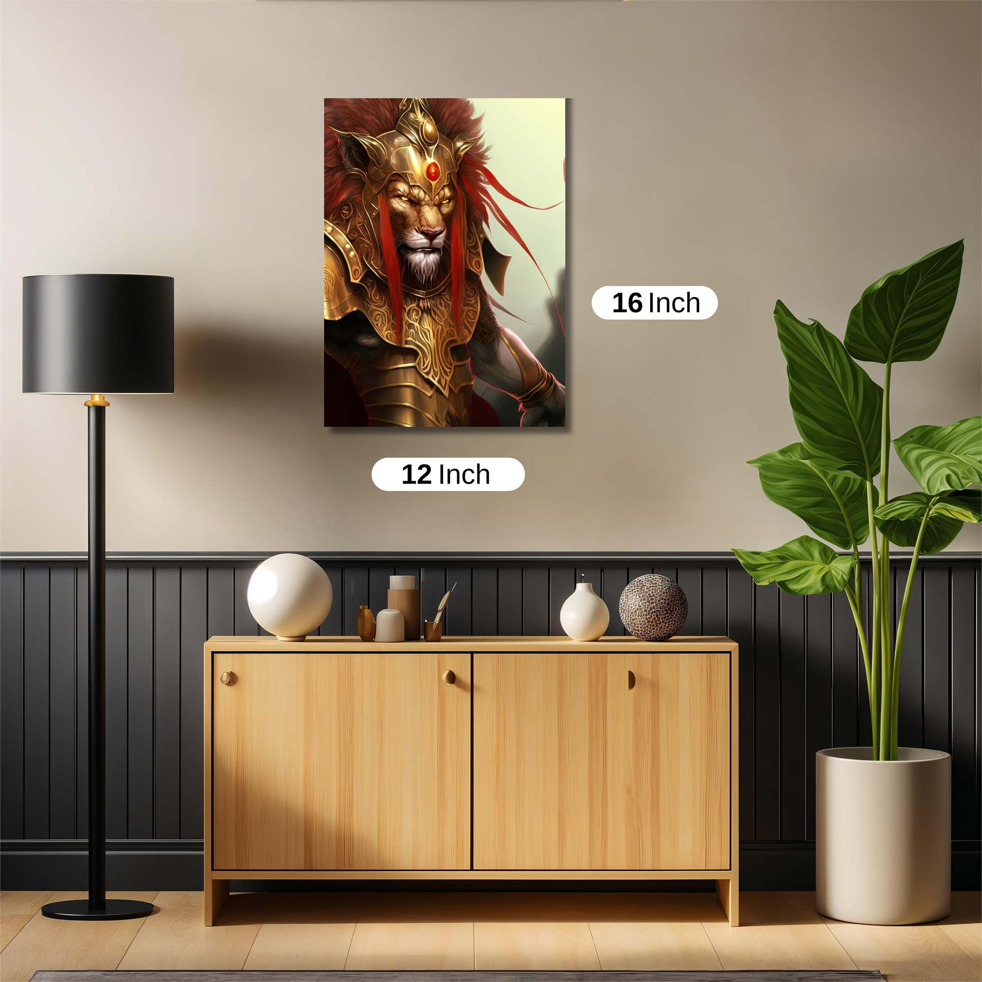 Lion Majesty Safe Wall Magnetic / M