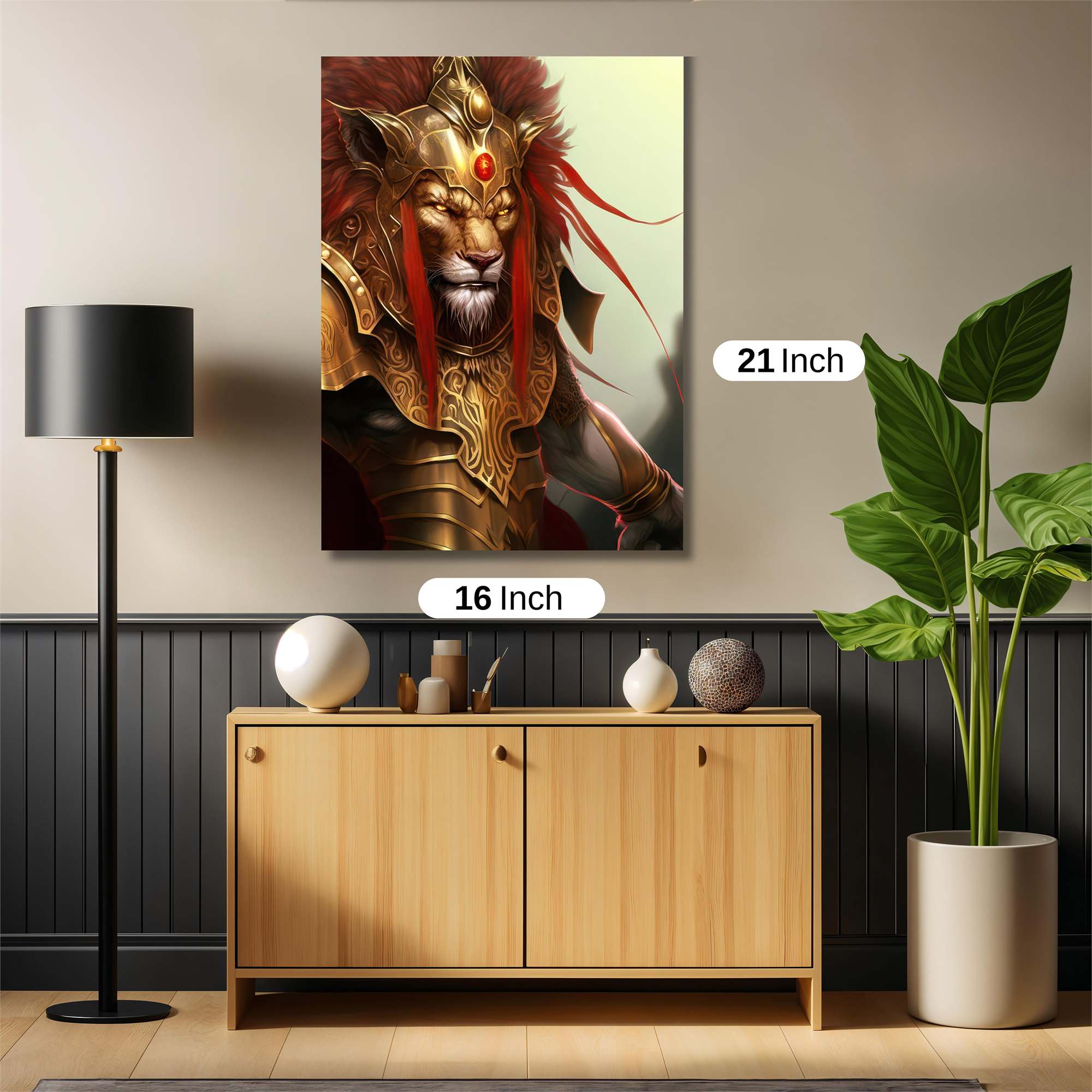 Lion Majesty Safe Wall Magnetic / M