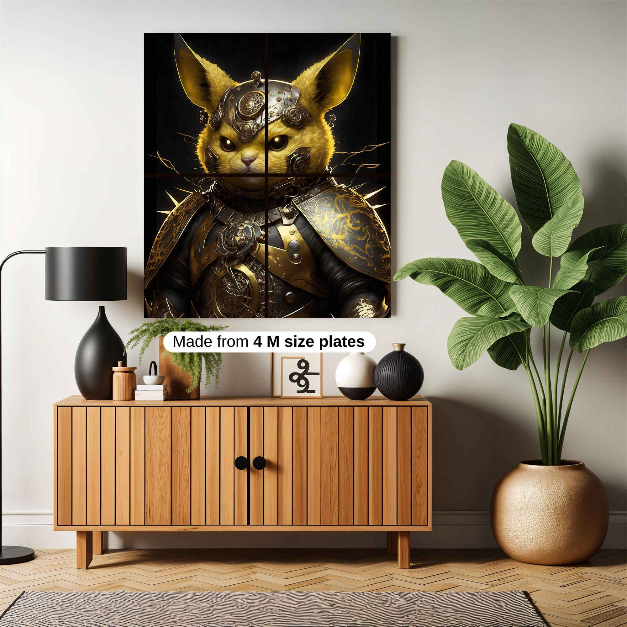 Pikachu Valor Safe Wall Magnetic / M