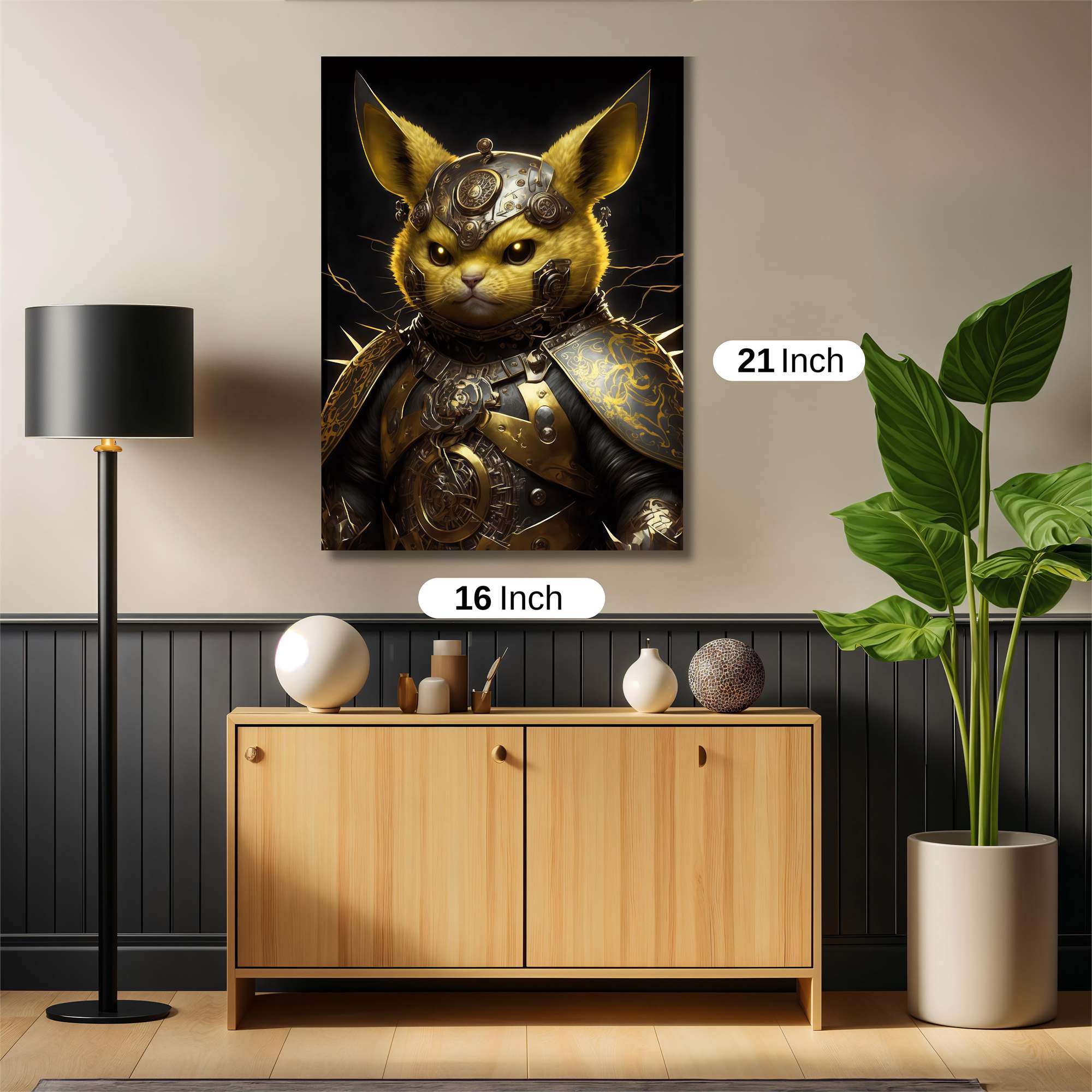 Pikachu Valor Safe Wall Magnetic / M