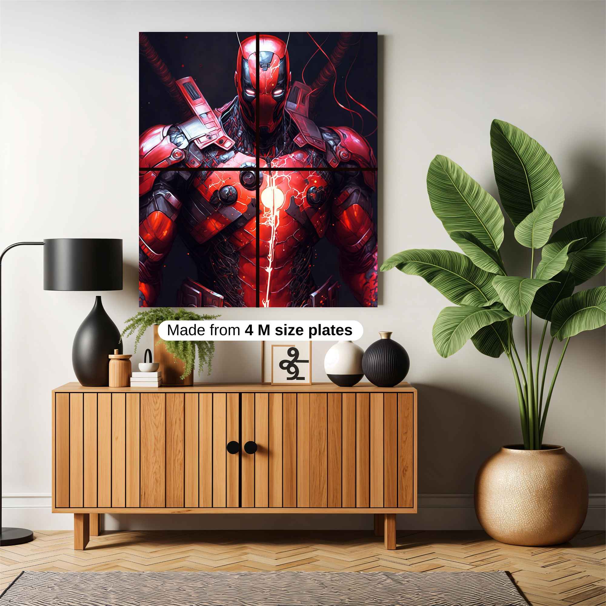 Deadpool Dynamo Safe Wall Magnetic / M