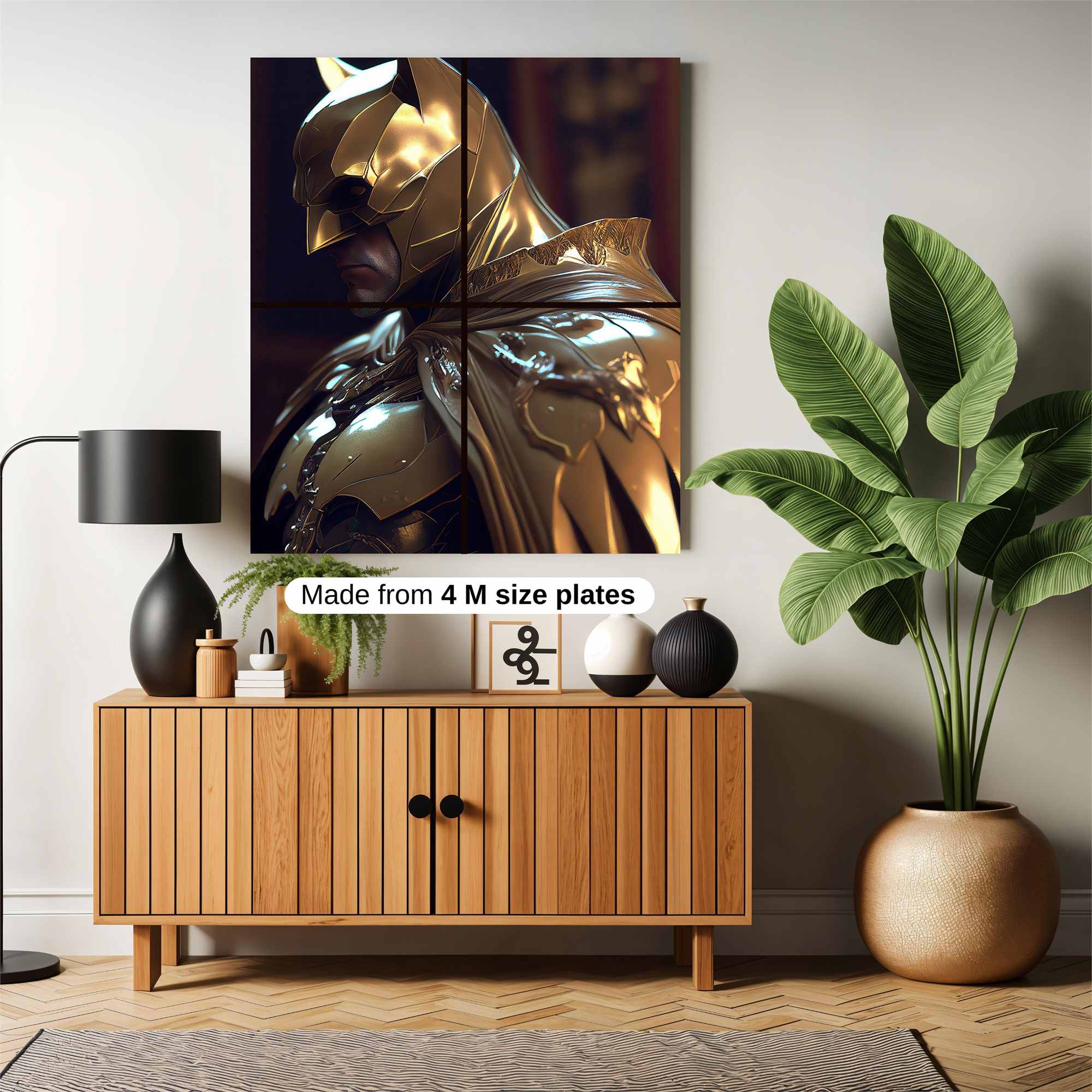 Golden Vigilance Safe Wall Magnetic / M