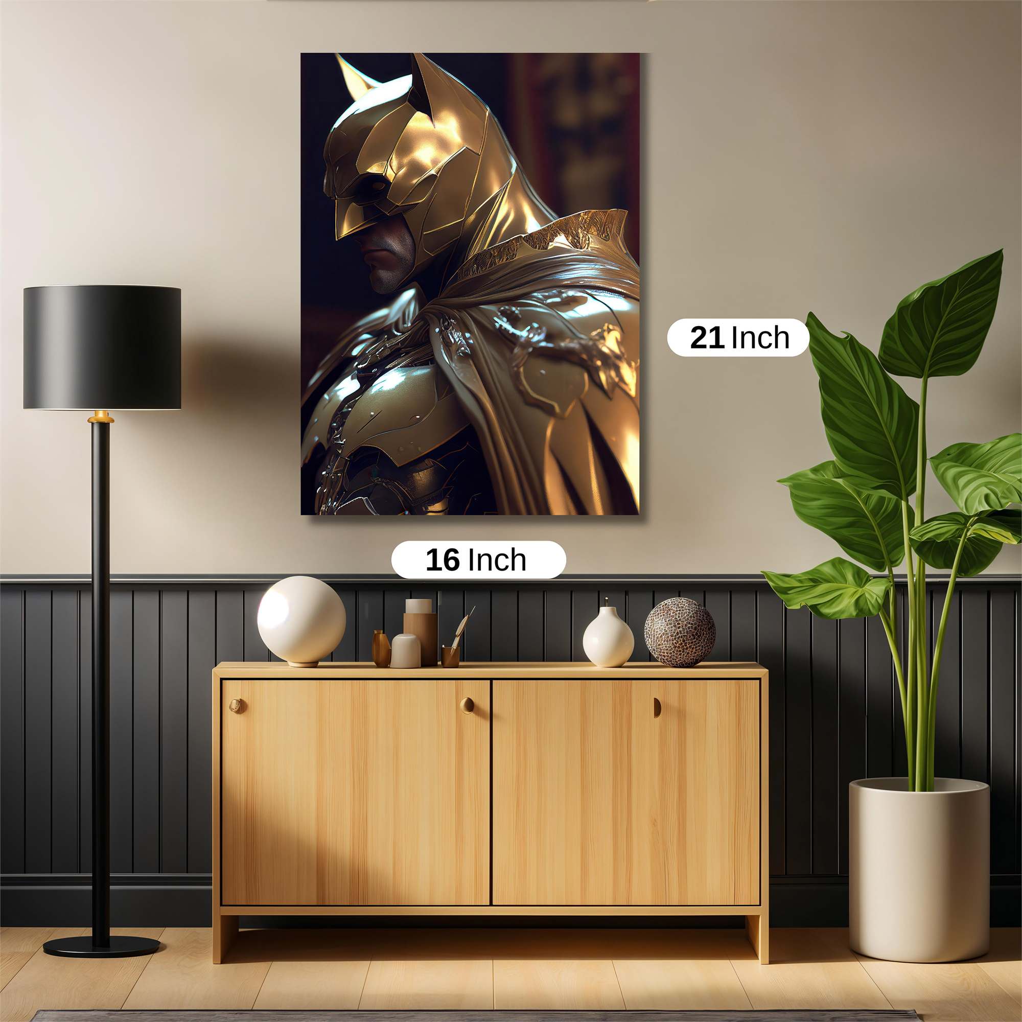 Golden Vigilance Safe Wall Magnetic / M