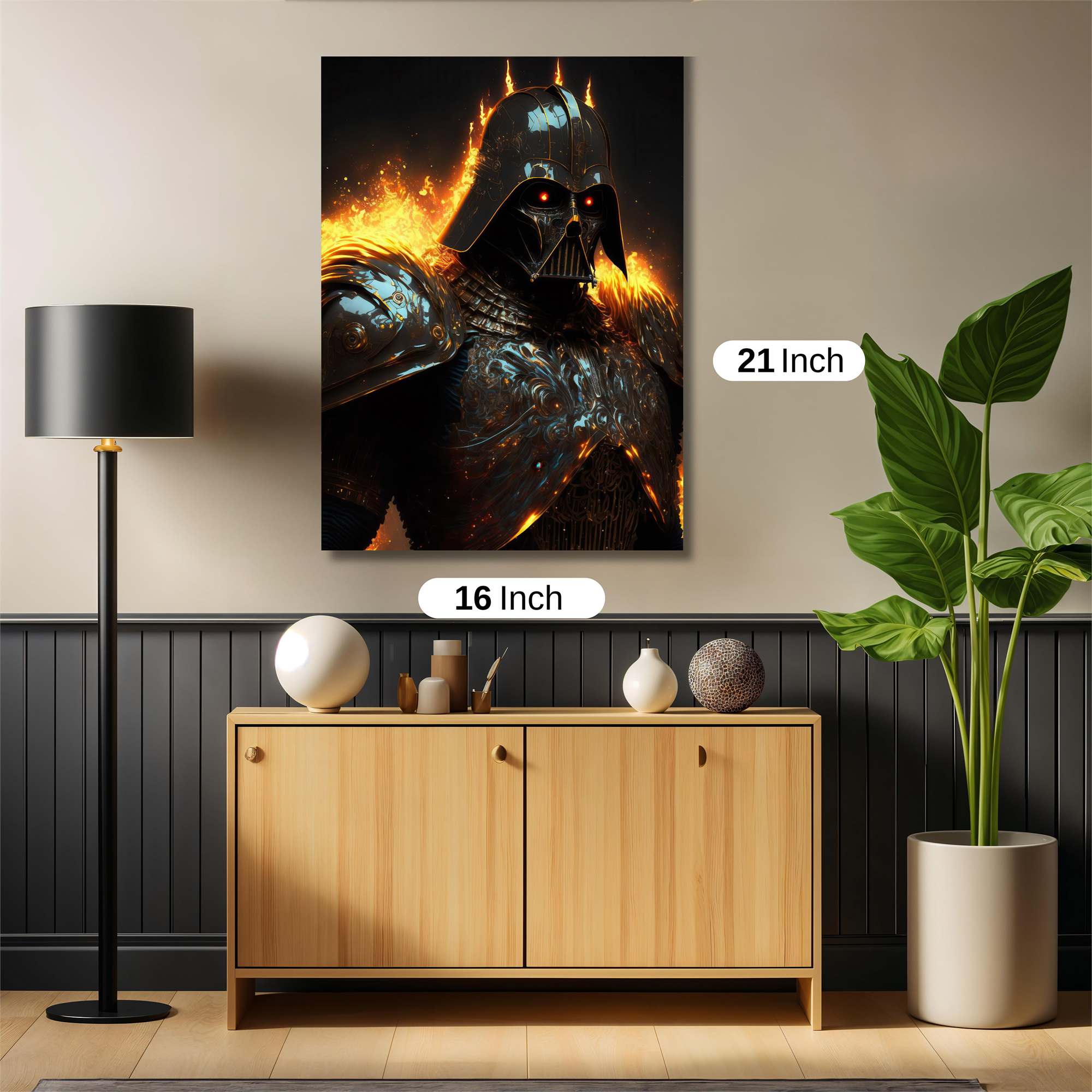 Vader Inferno Safe Wall Magnetic / M