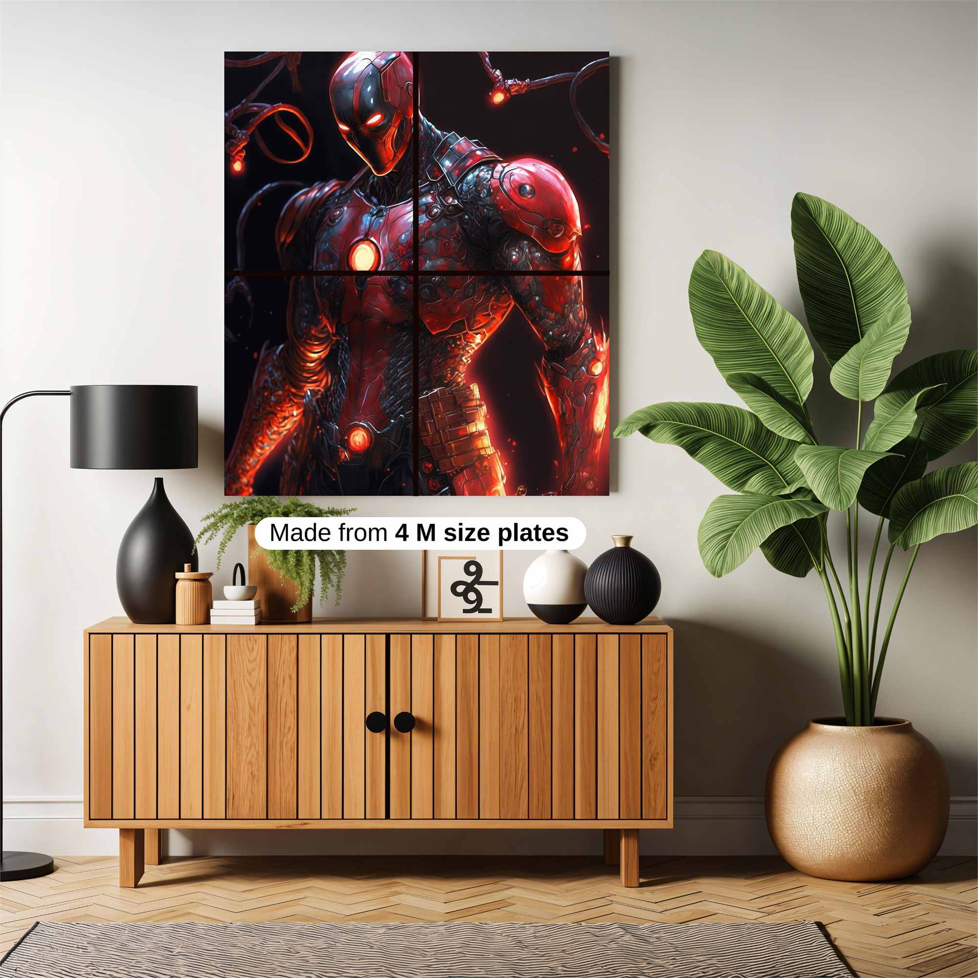 Cyber Avenger Safe Wall Magnetic / M