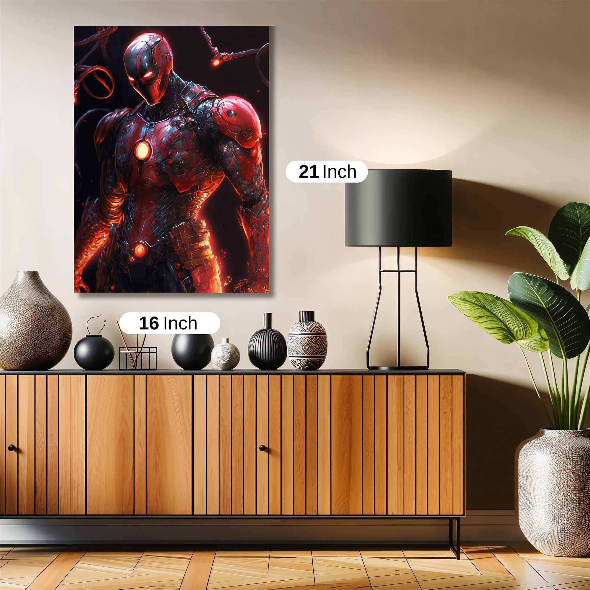 Cyber Avenger Safe Wall Magnetic / M