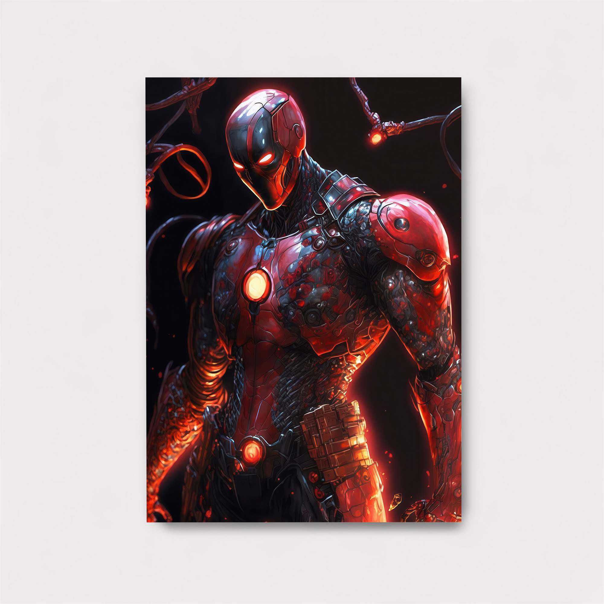 Cyber Avenger Safe Wall Magnetic / M