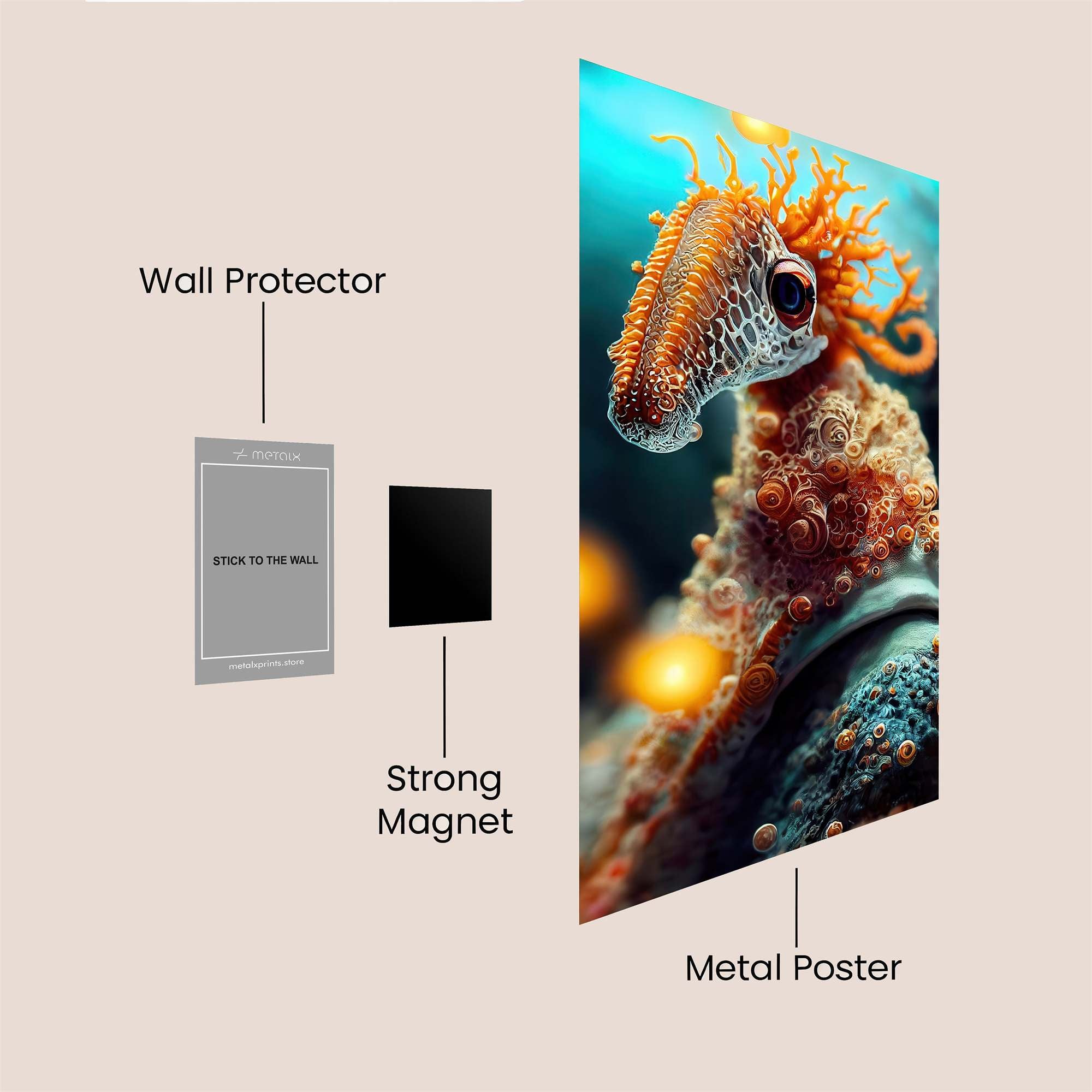 Aqua Majesty Safe Wall Magnetic / M