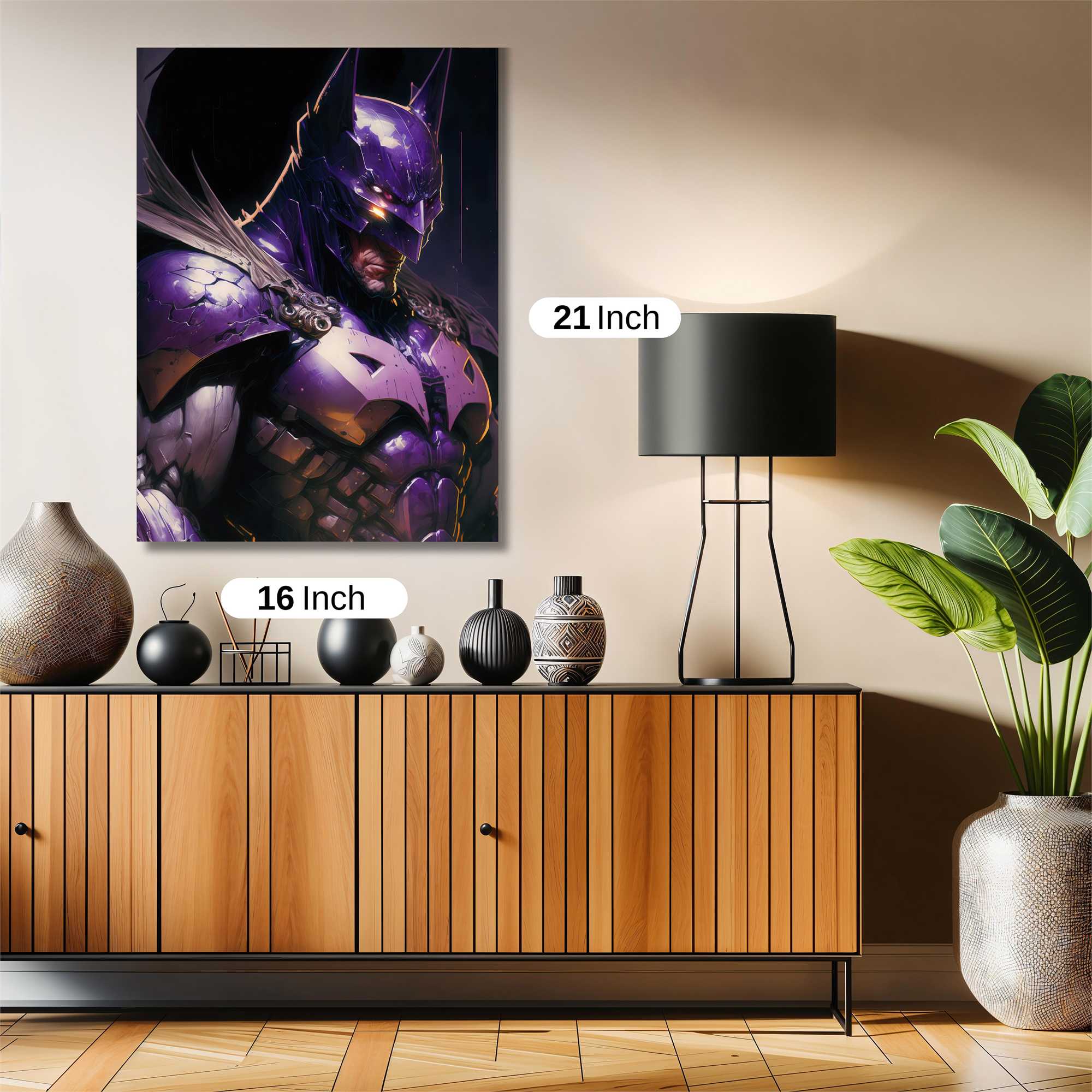 Batman Luminosity Safe Wall Magnetic / M