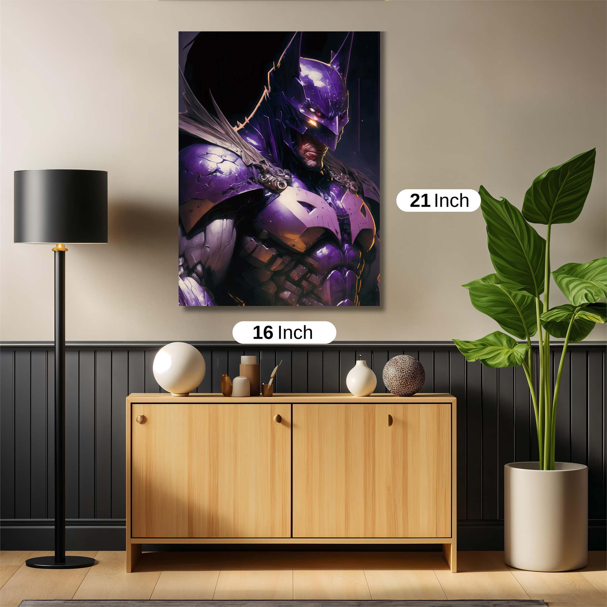 Batman Luminosity Safe Wall Magnetic / M