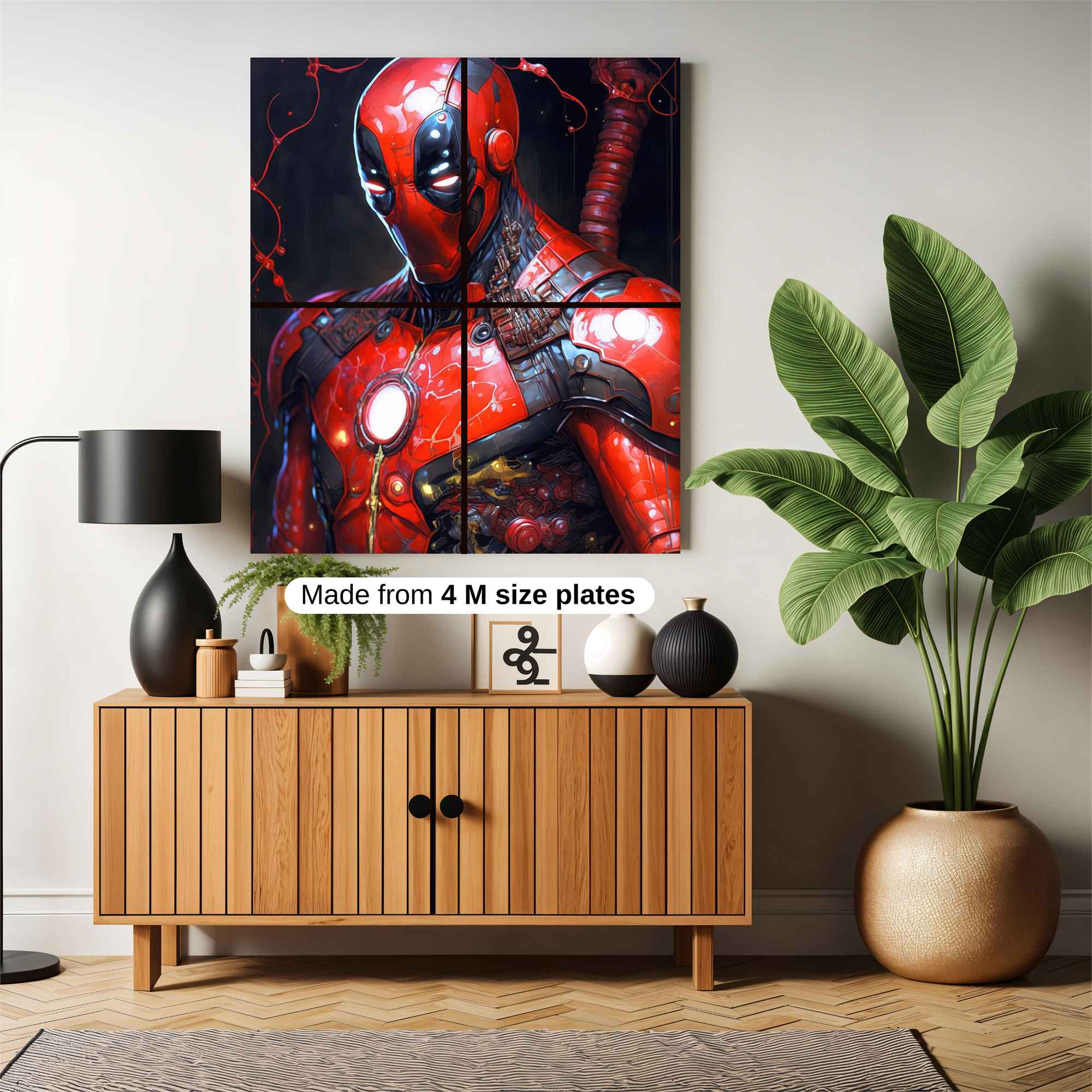 Deadpool Vibrance Safe Wall Magnetic / M