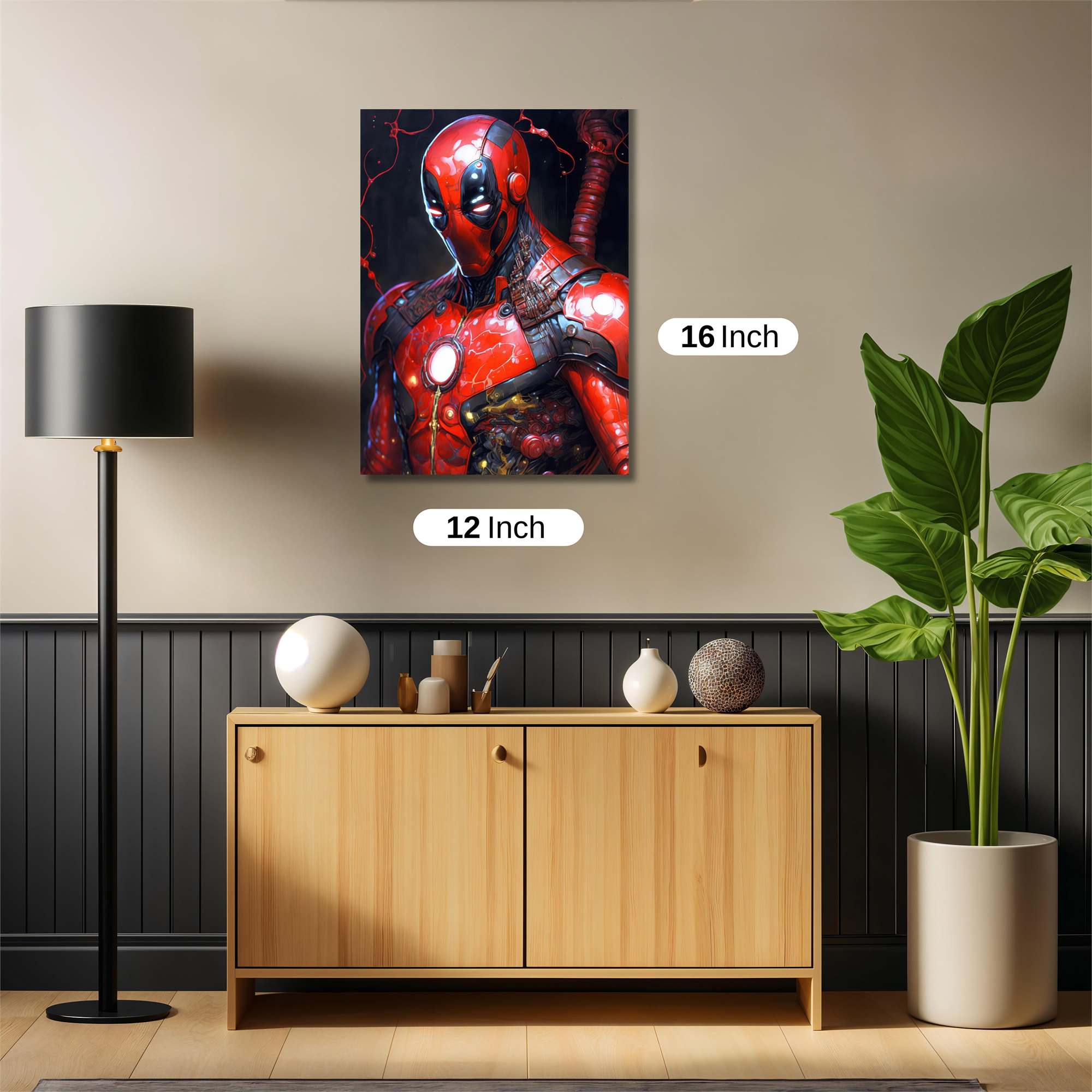 Deadpool Vibrance Safe Wall Magnetic / M