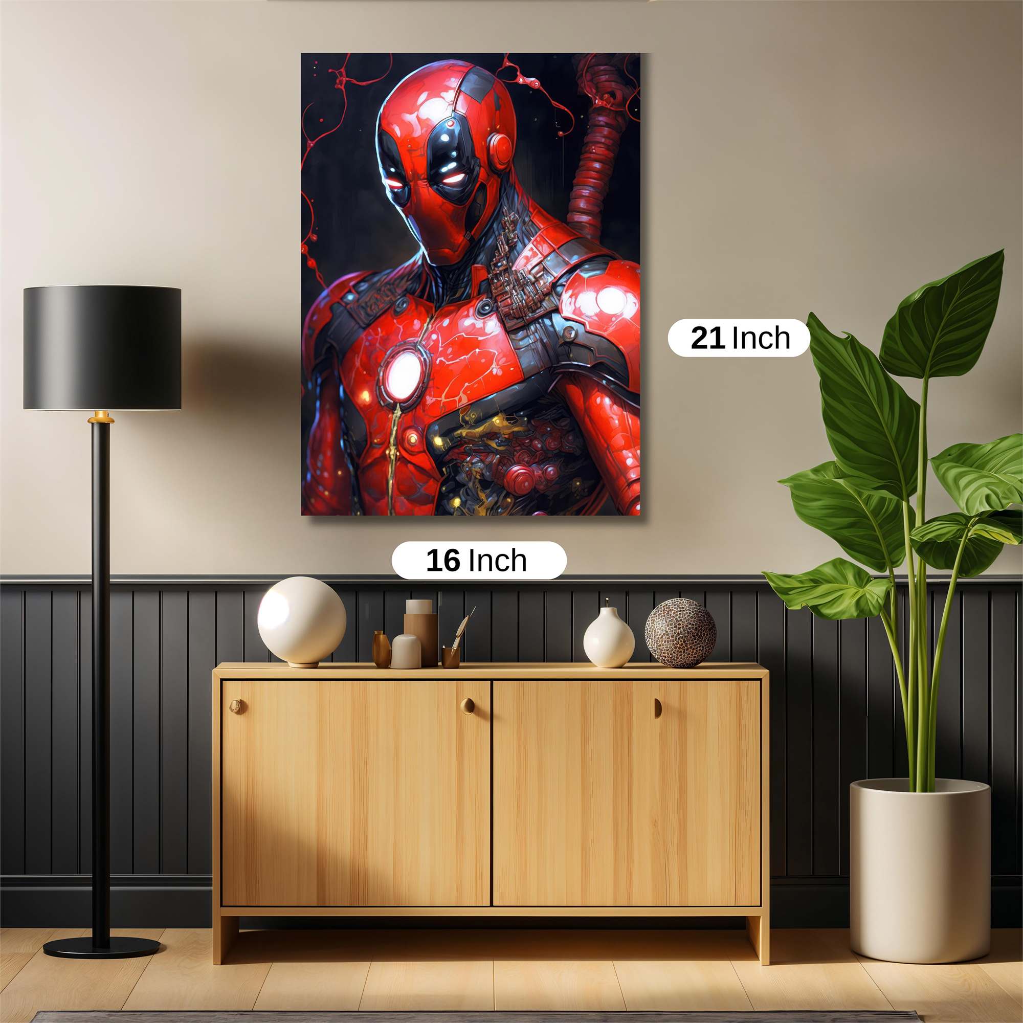 Deadpool Vibrance Safe Wall Magnetic / M