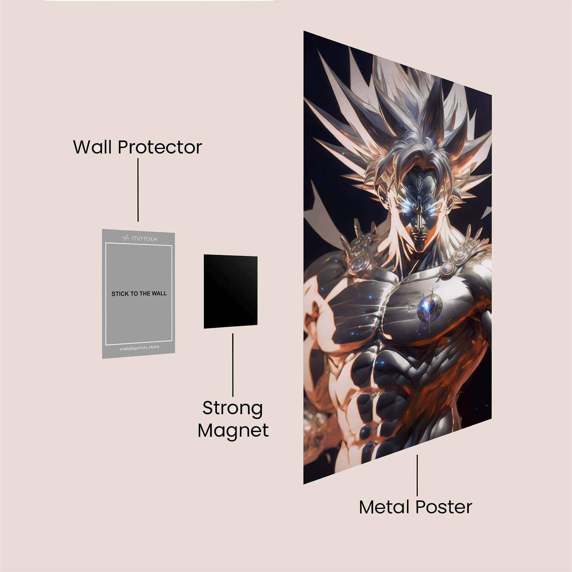 Galactic Titan Safe Wall Magnetic / M