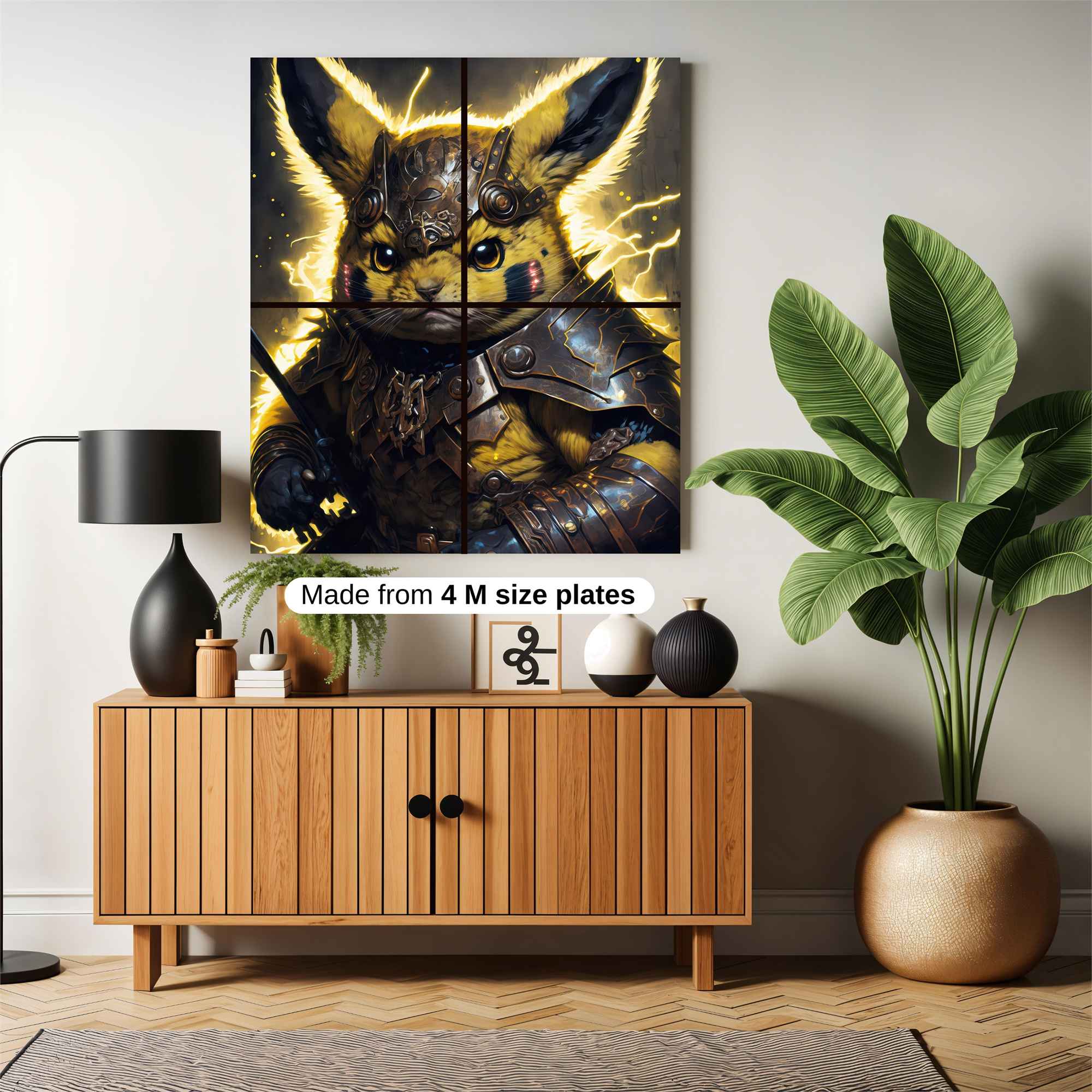 Pikachu Valor Safe Wall Magnetic / M