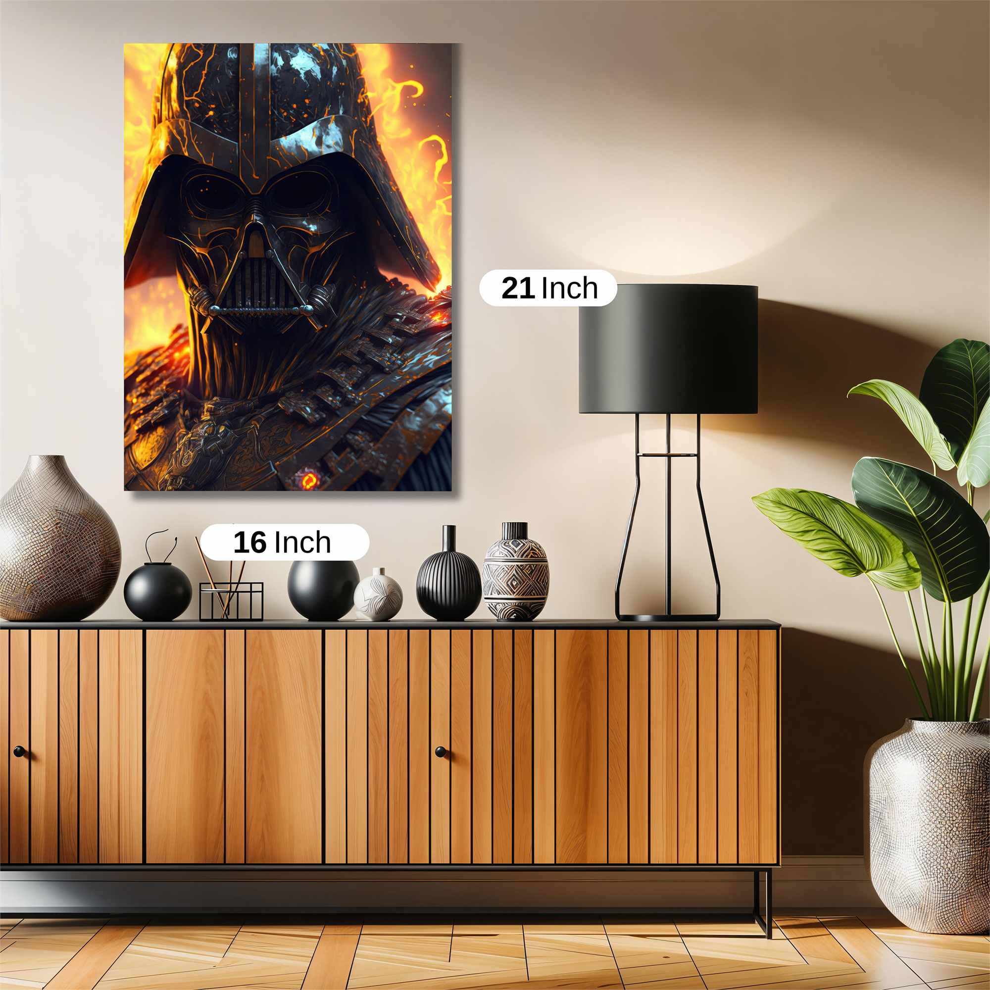 Vader Inferno Safe Wall Magnetic / M