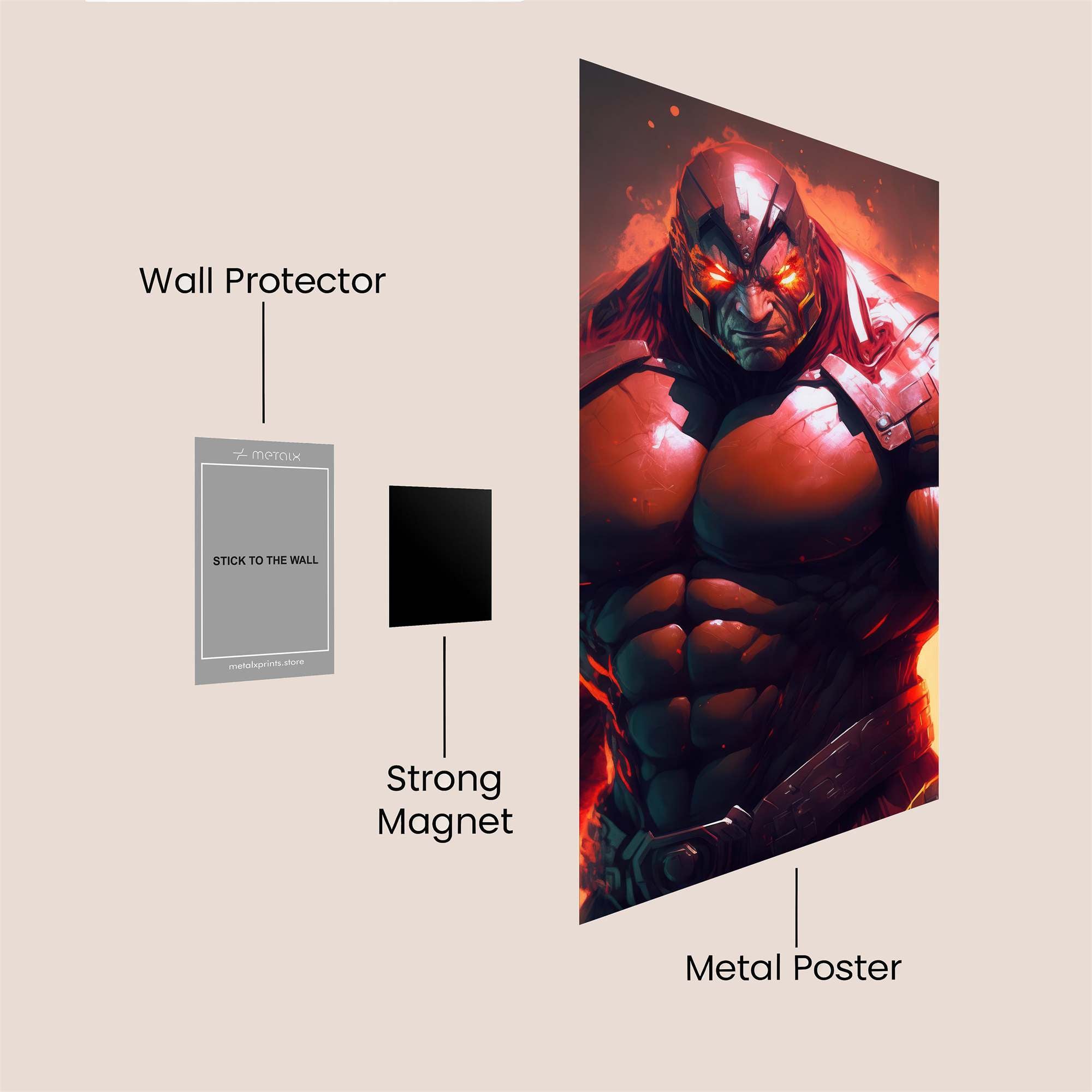 Juggernaut Inferno Safe Wall Magnetic / M