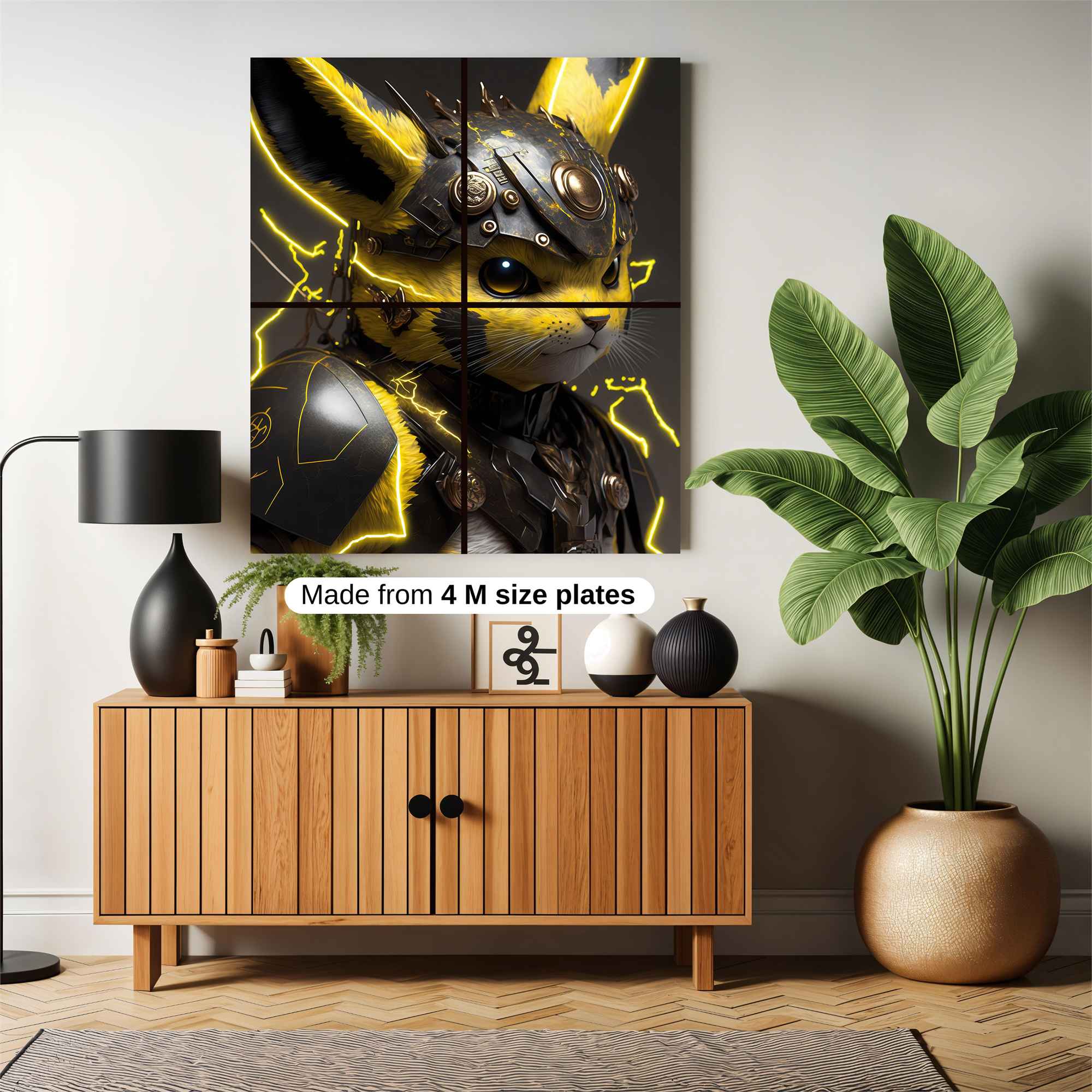 Pikachu Prowess Safe Wall Magnetic / M