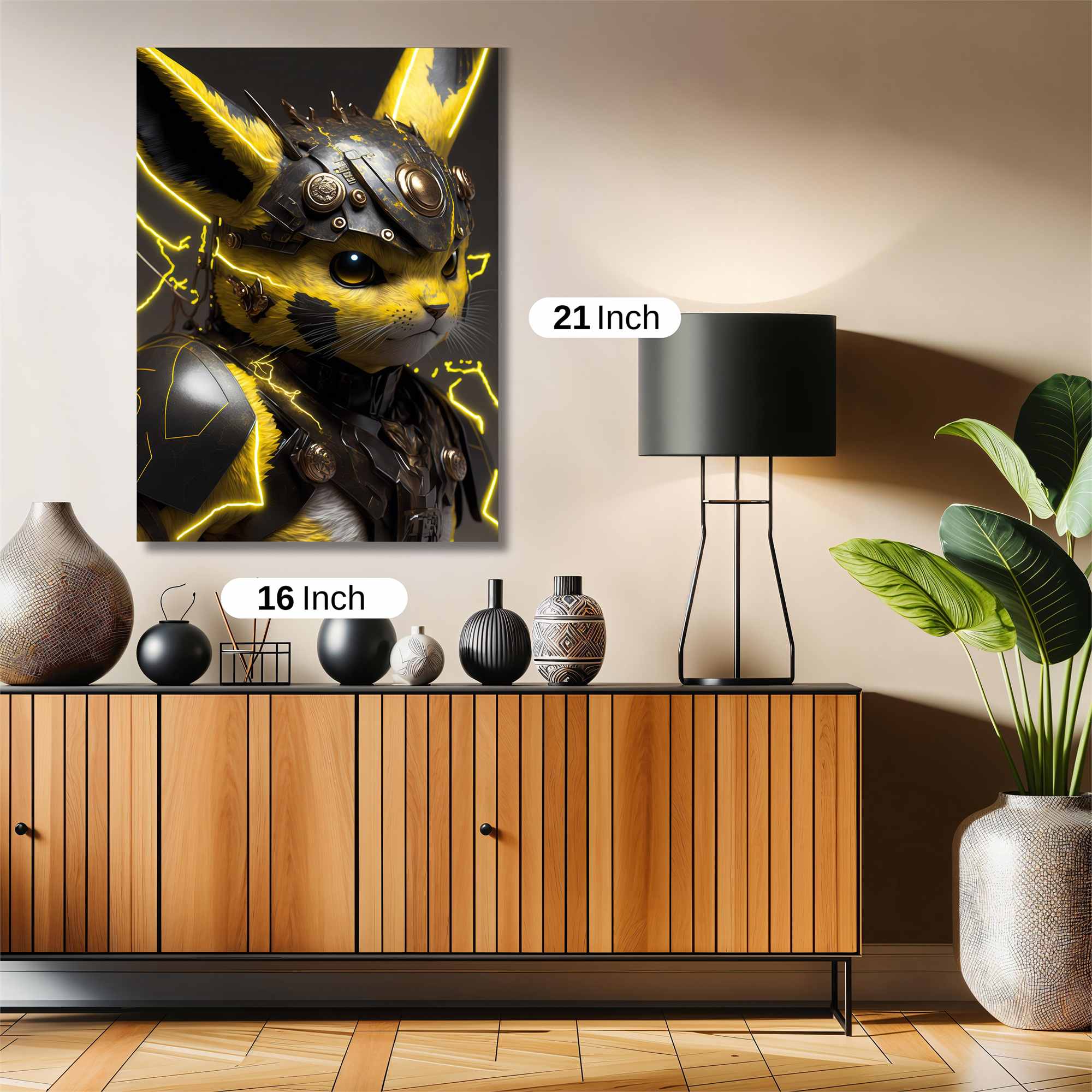 Pikachu Prowess Safe Wall Magnetic / M