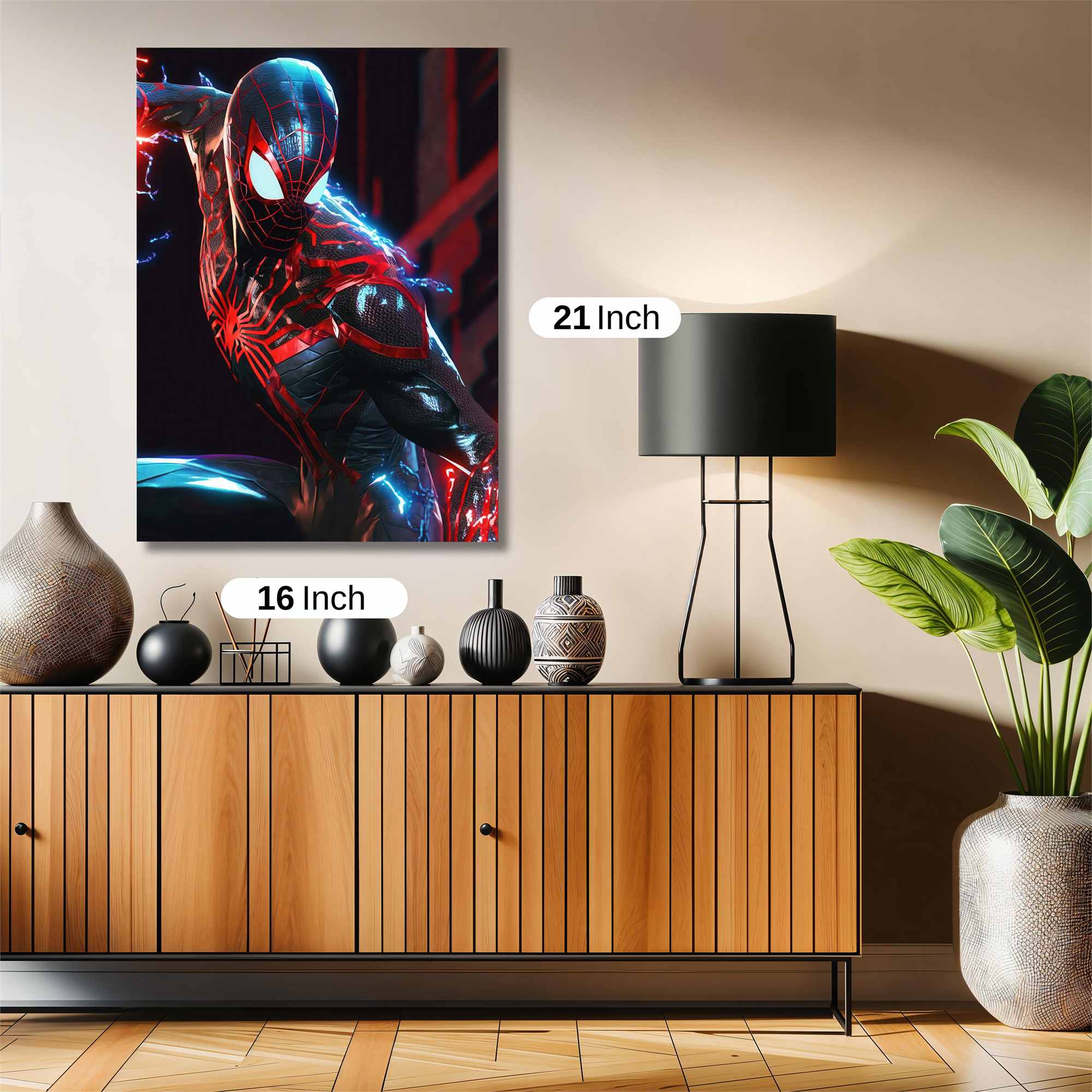 Spider-Man Surge Safe Wall Magnetic / M