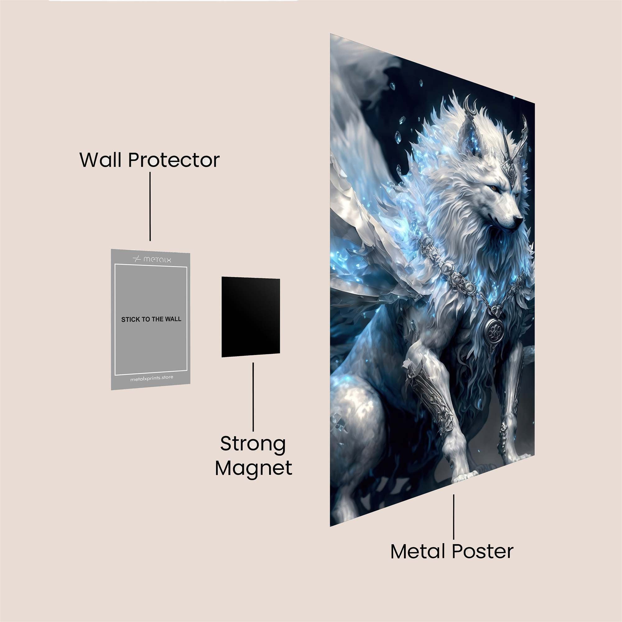 Lunar Majesty Safe Wall Magnetic / M