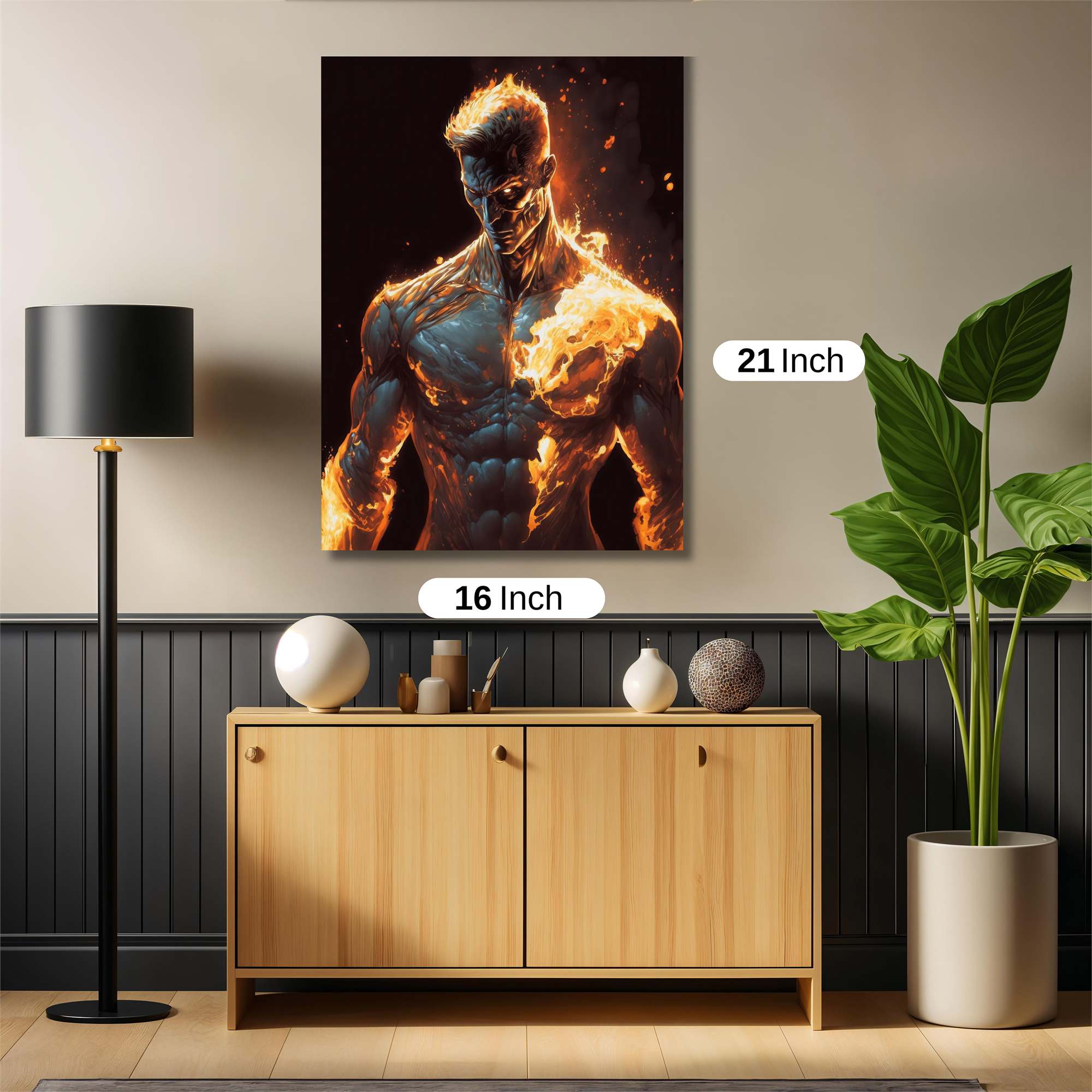 Inferno Sentinel Safe Wall Magnetic / M