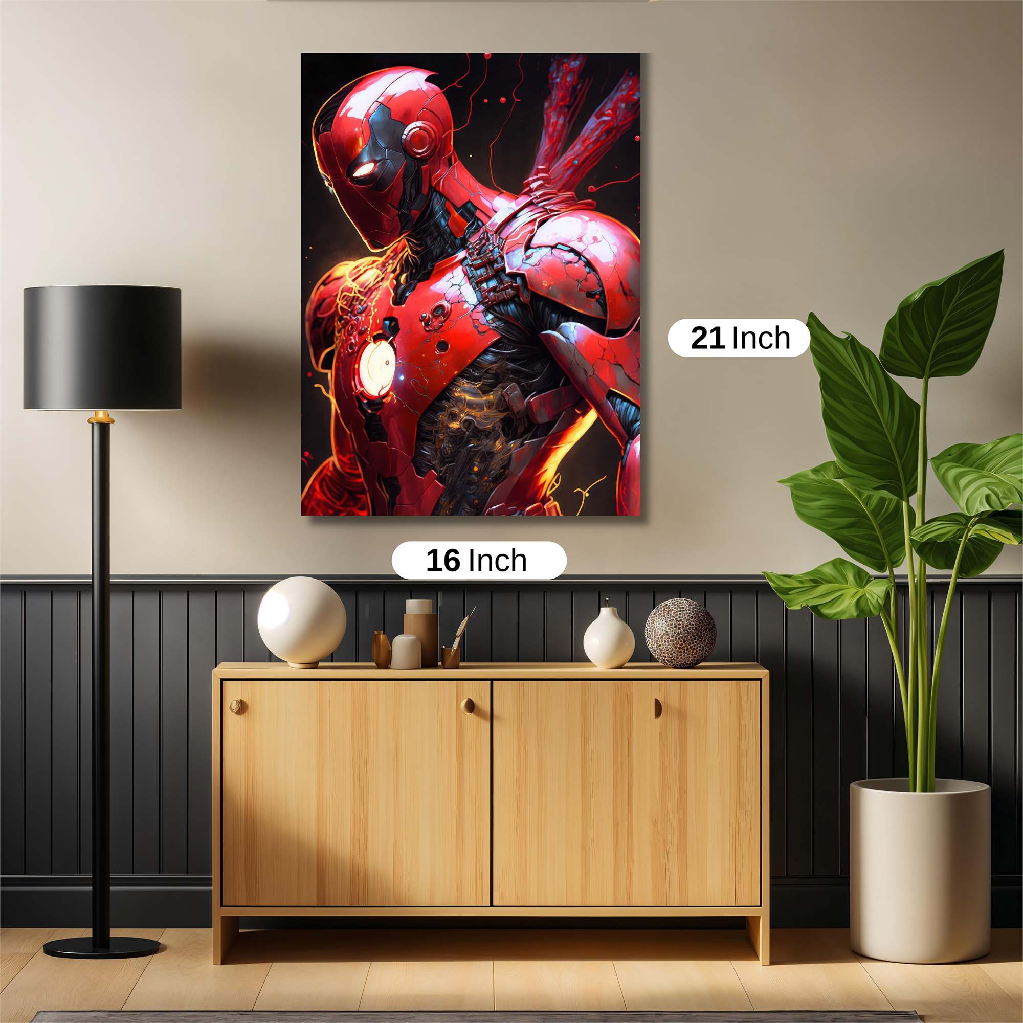 Armored Fusion Safe Wall Magnetic / M