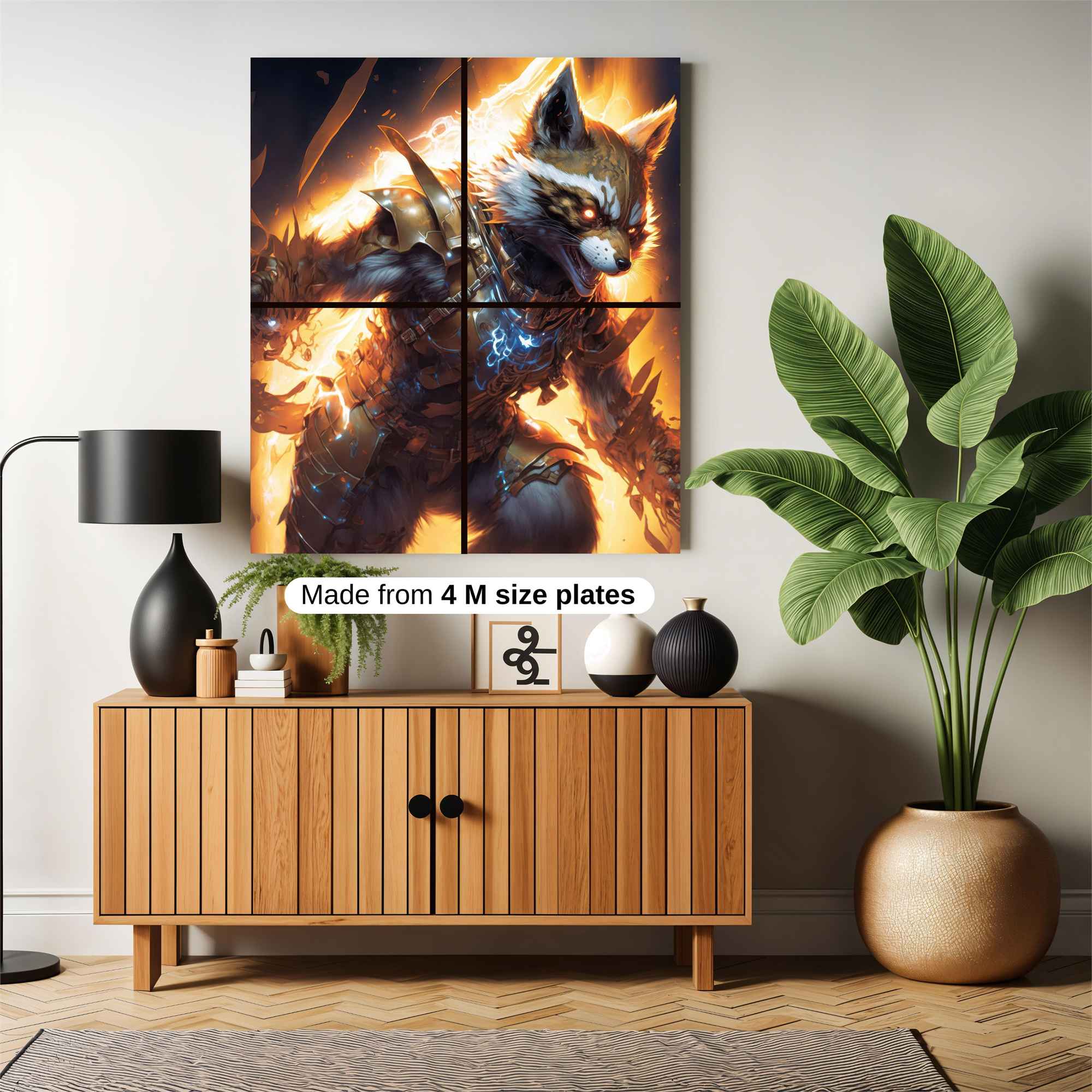 Rocket Furyshine Safe Wall Magnetic / M