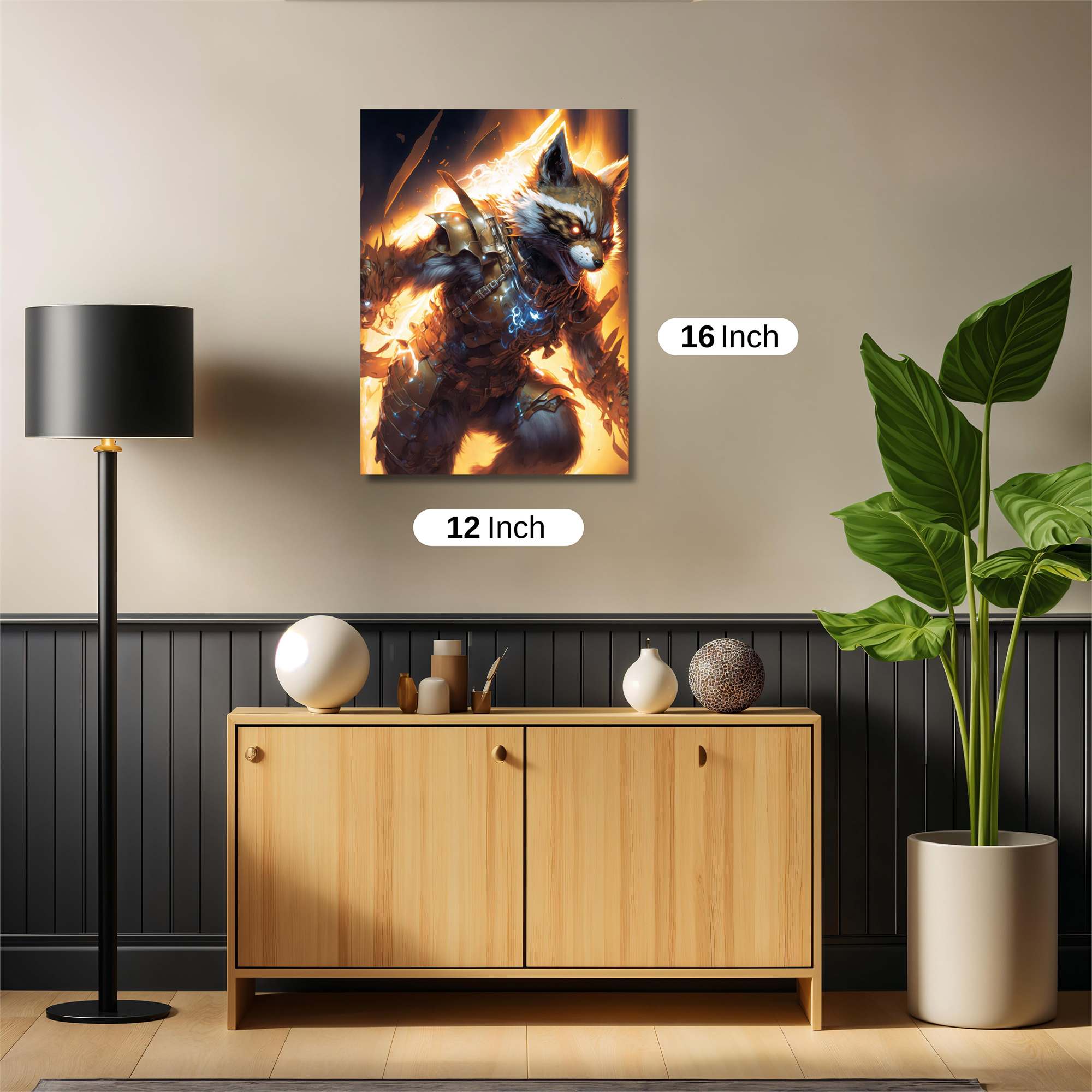 Rocket Furyshine Safe Wall Magnetic / M