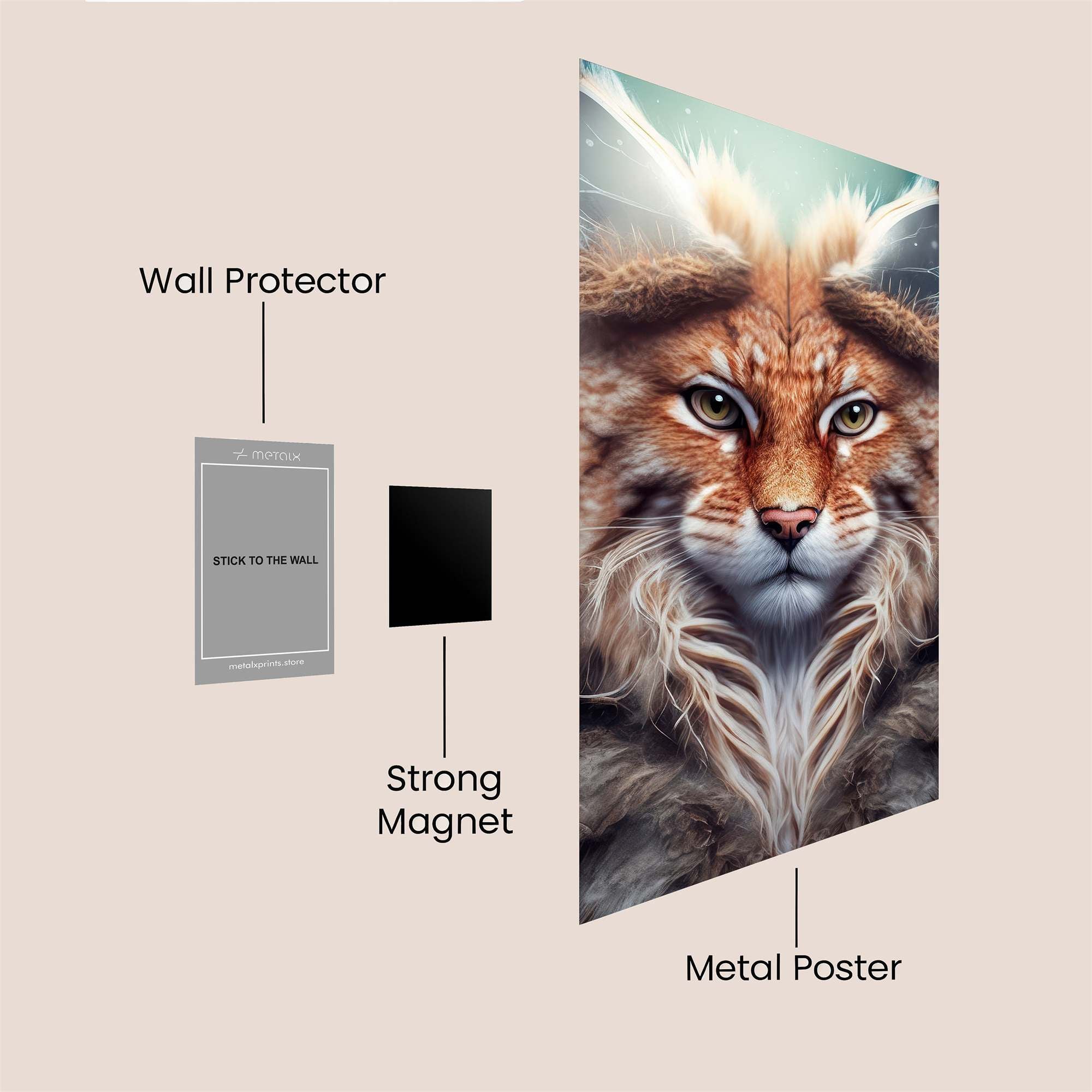 Lynx Majesty Safe Wall Magnetic / M