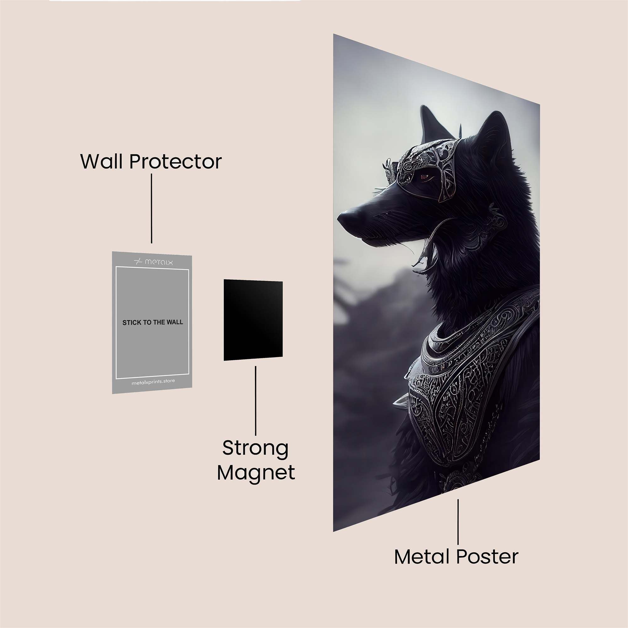 Majestic Sentinel Safe Wall Magnetic / M
