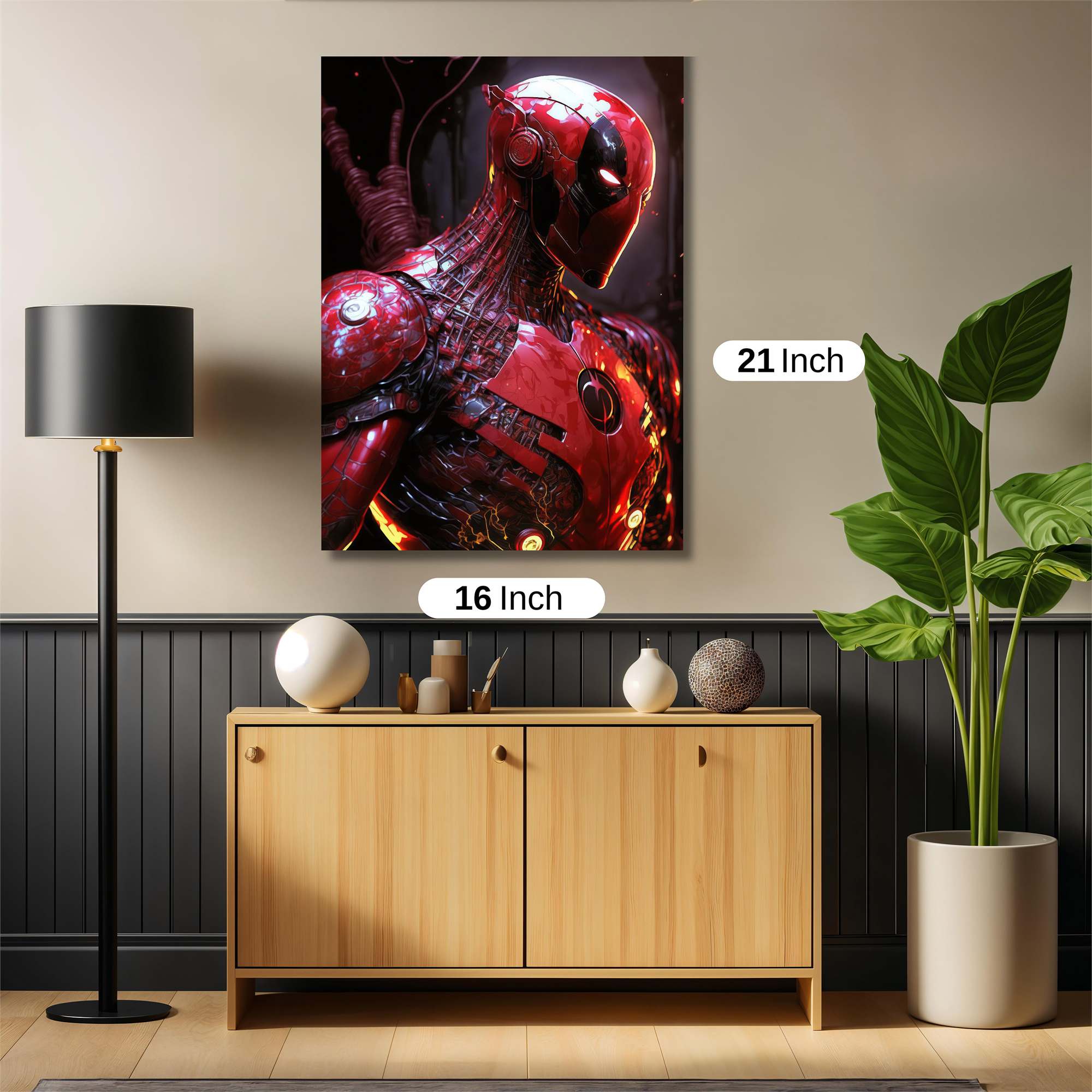 Cybernetic Vigilance Safe Wall Magnetic / M