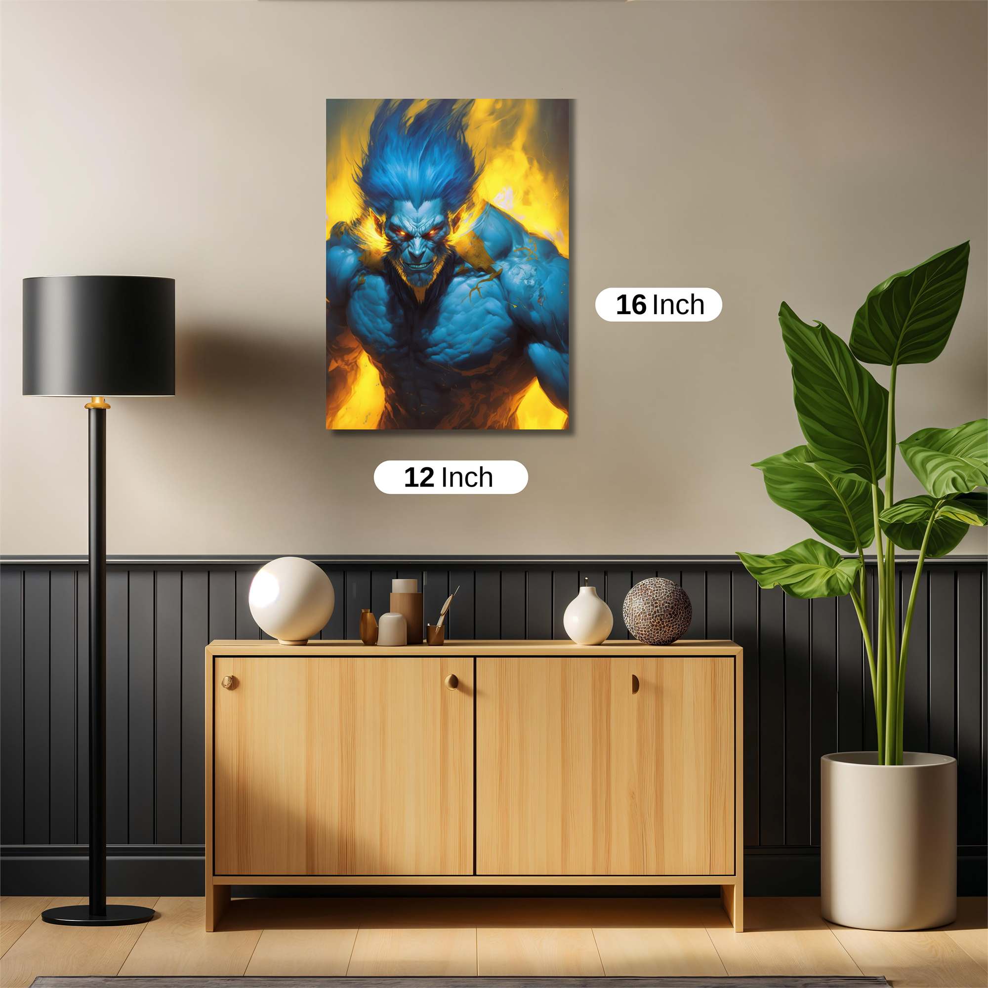 Beast Blaze Safe Wall Magnetic / M