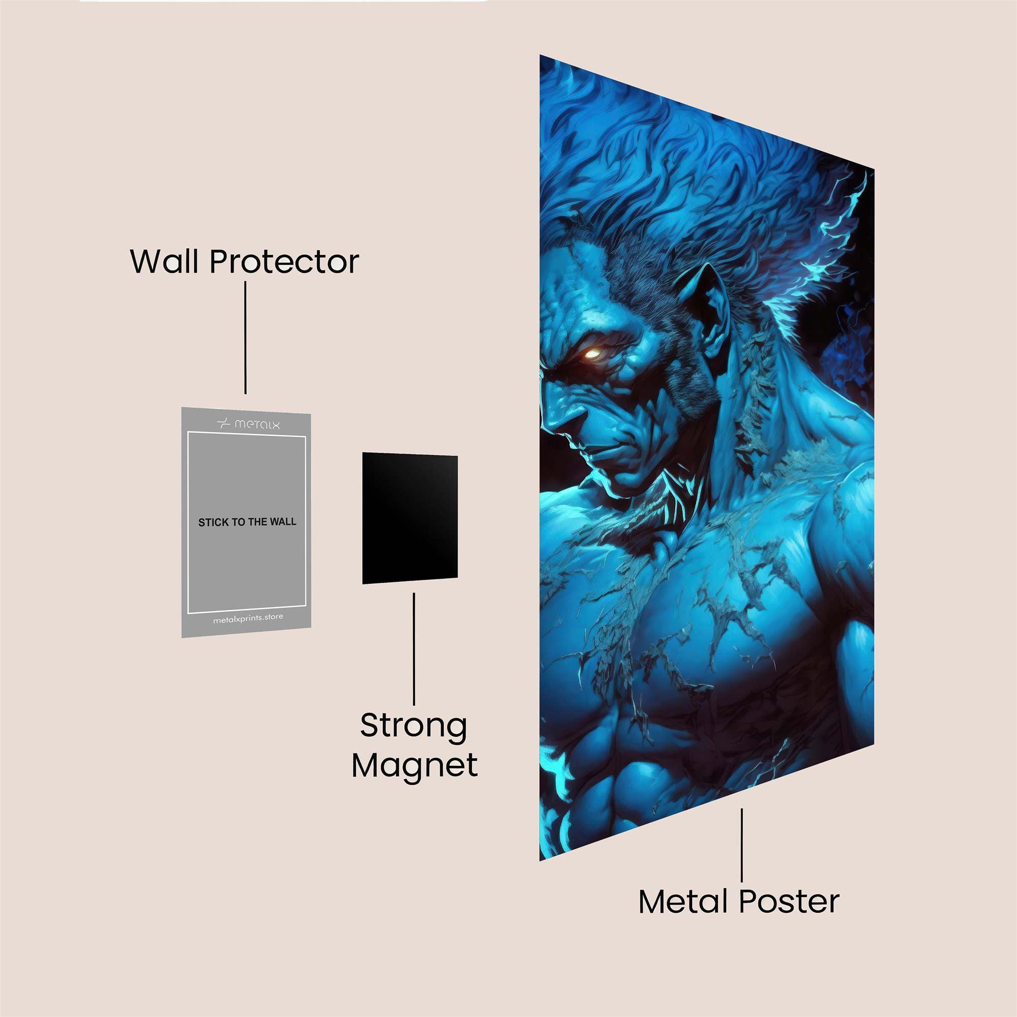 Ogre Intensity Safe Wall Magnetic / M