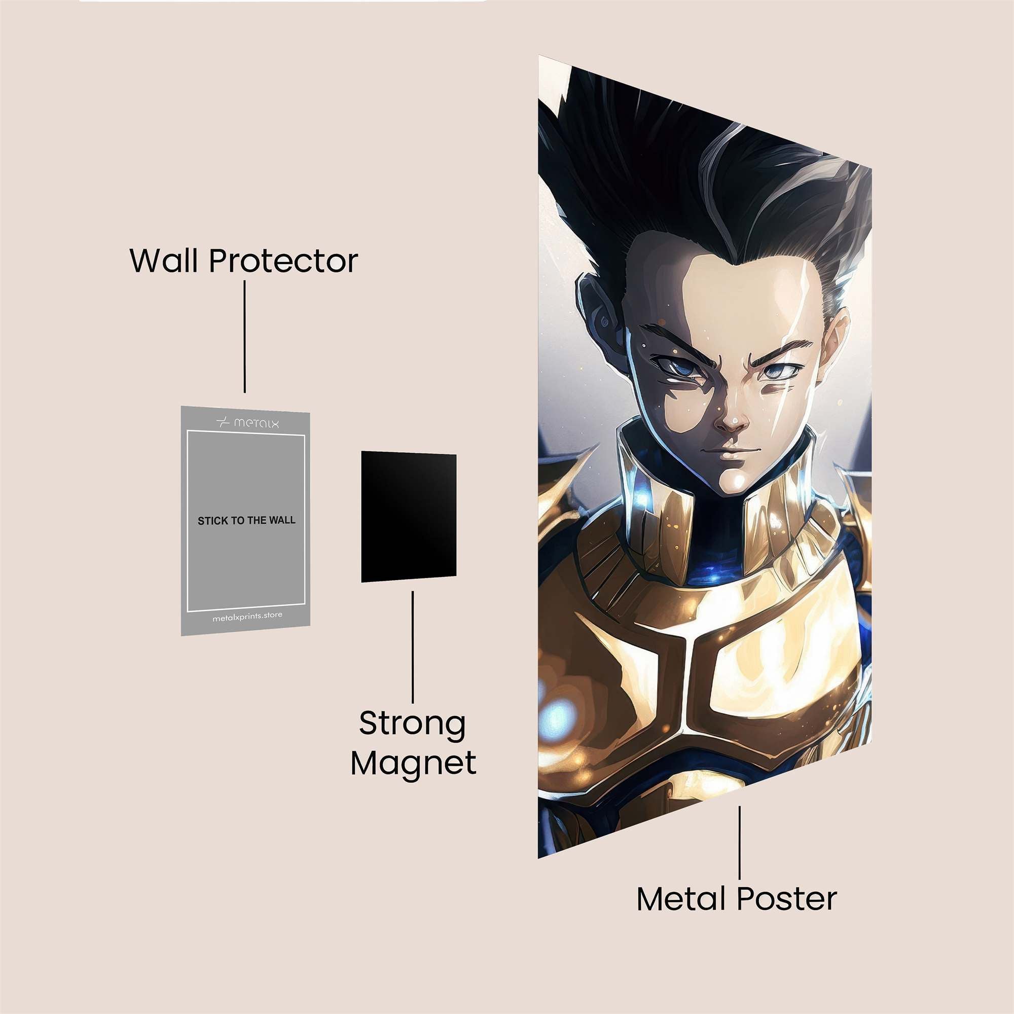 Armor Luminosity Safe Wall Magnetic / M