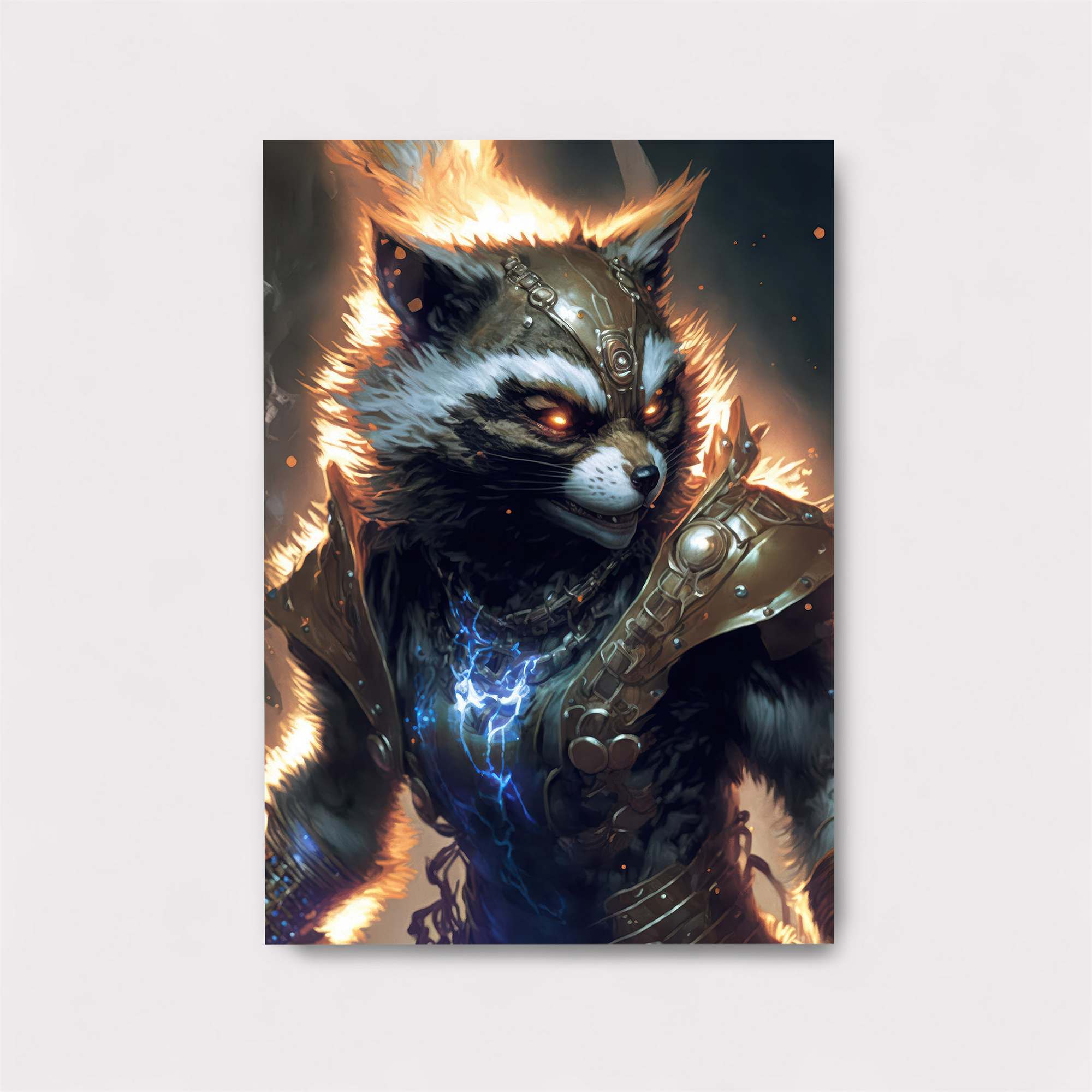 Fierce Warrior Safe Wall Magnetic / M