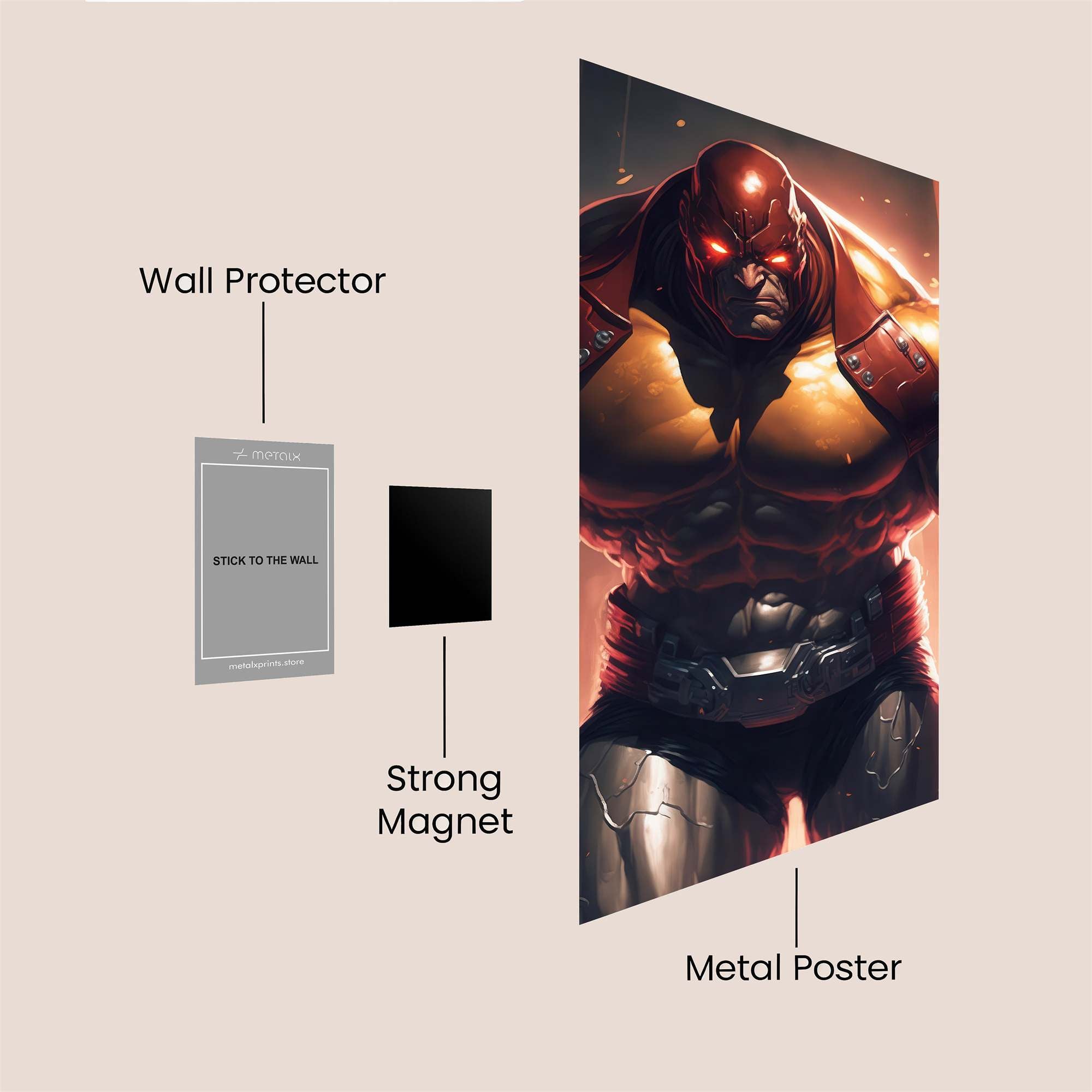 Juggernaut Fury Safe Wall Magnetic / M