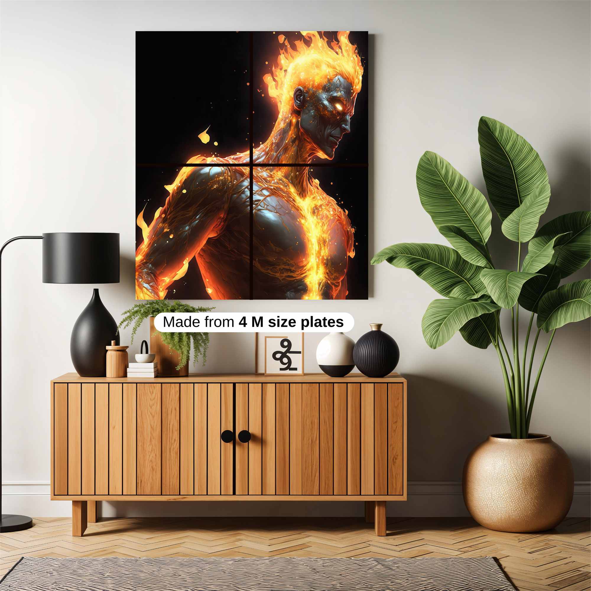 Inferno Majesty Safe Wall Magnetic / M