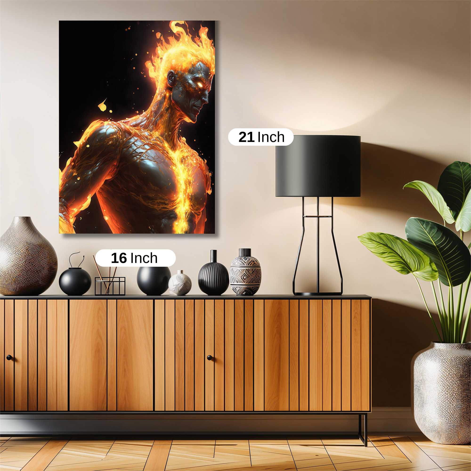 Inferno Majesty Safe Wall Magnetic / M